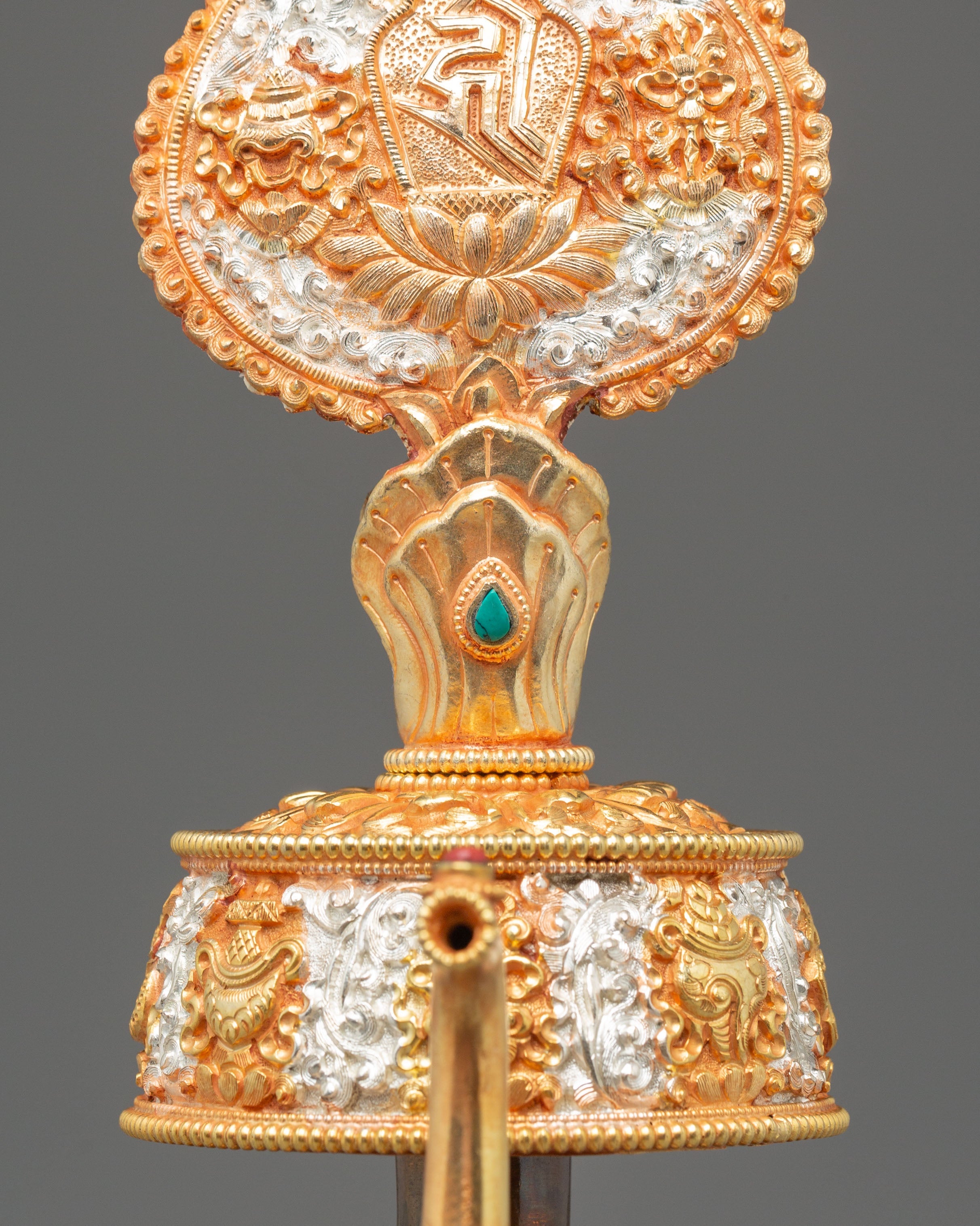 Buddhist Water Offering Bhumba Set | Sacred Ritual Vase for Blessings and Purification