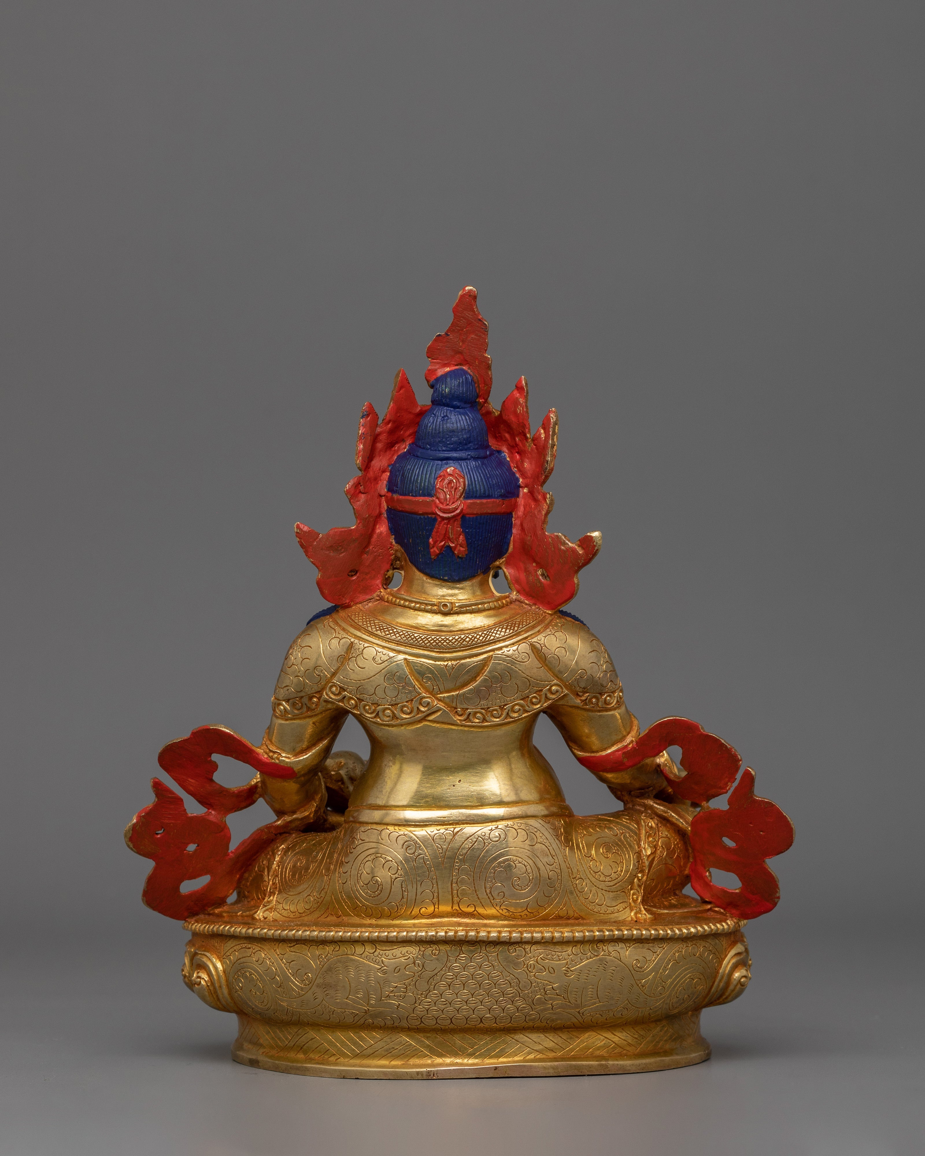 Handmade Wealth God Dzambhala Statue | The Buddhist Deity of Wealth