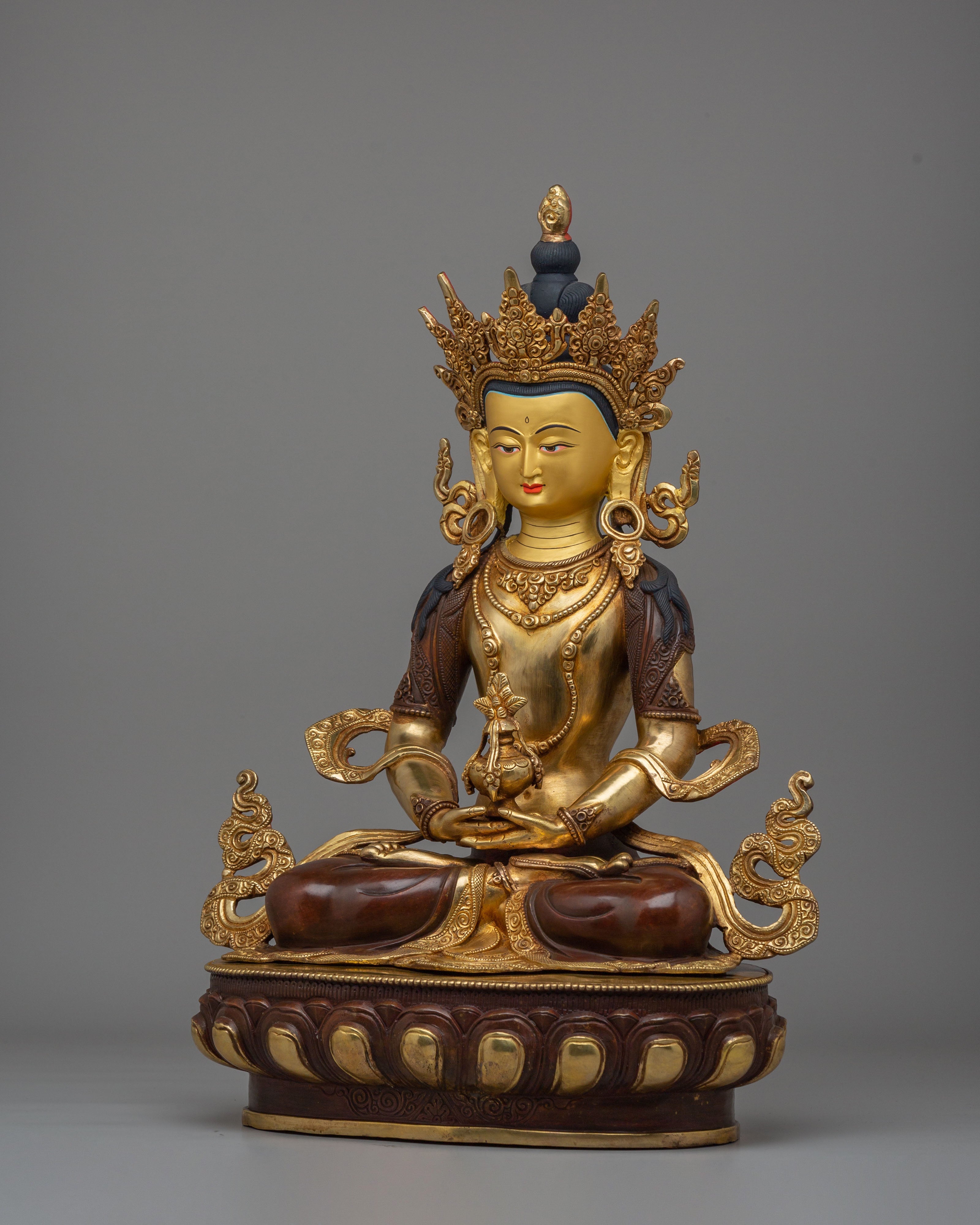 Traditional Amitayus Statue | Handcrafted Artwork