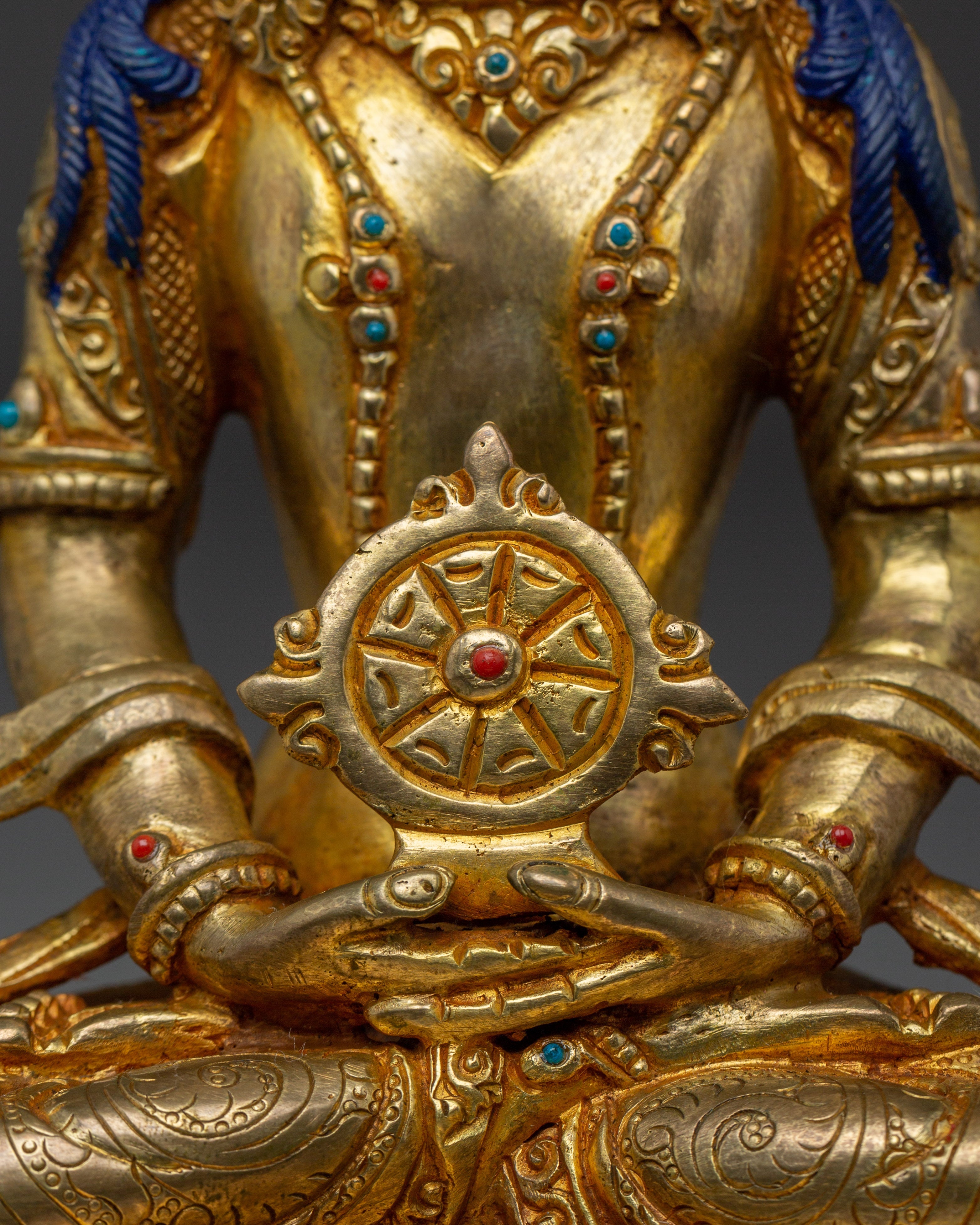Dharmachakra Vairocana Statue | Meditation and Peace Decor