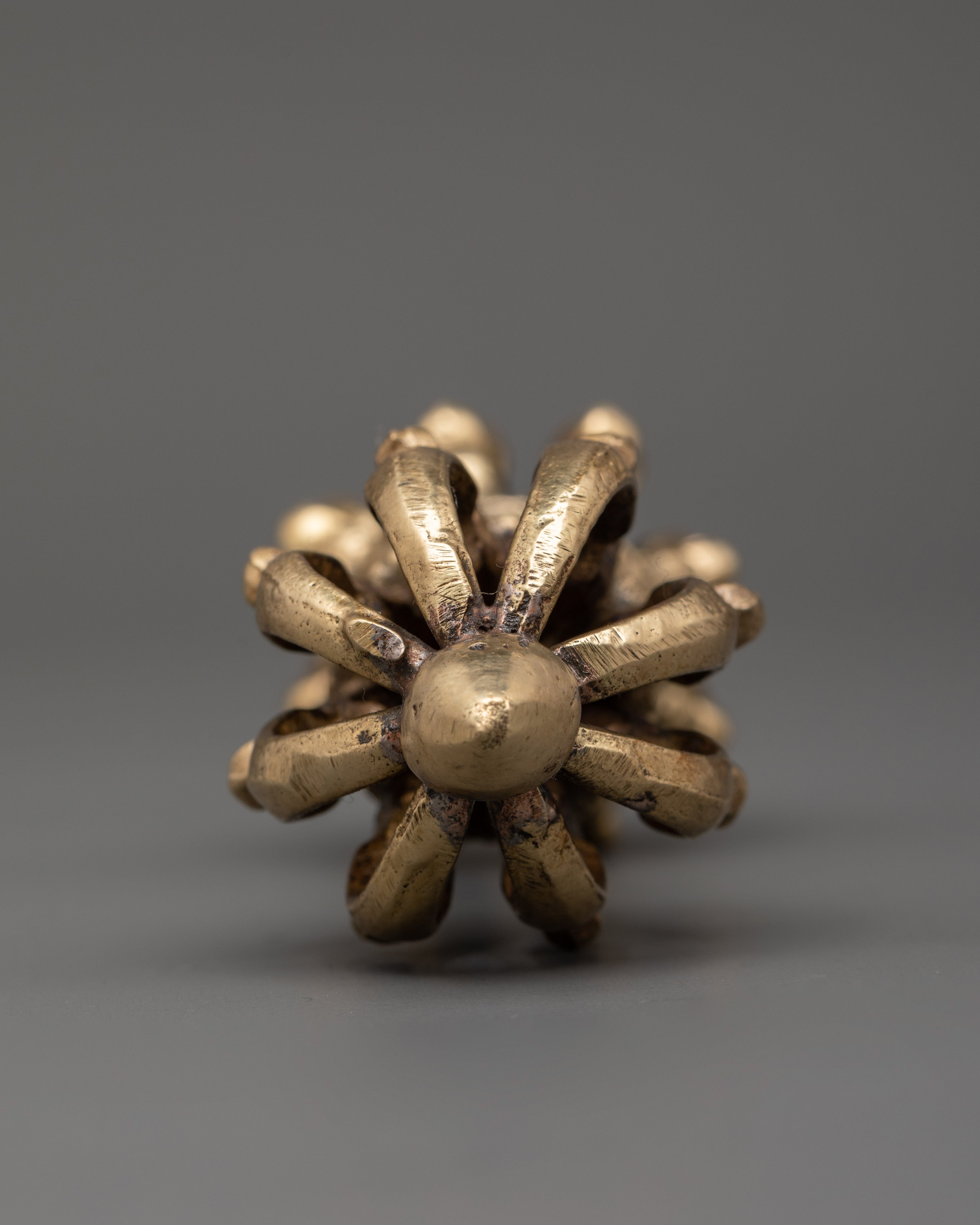 Sacred brass Vajra Dorje | Tibetan Tantric Ritual Too