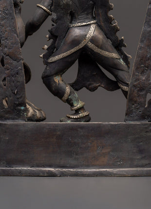 Baglamukhi Devi Statue | Wrathful Hindu Goddess