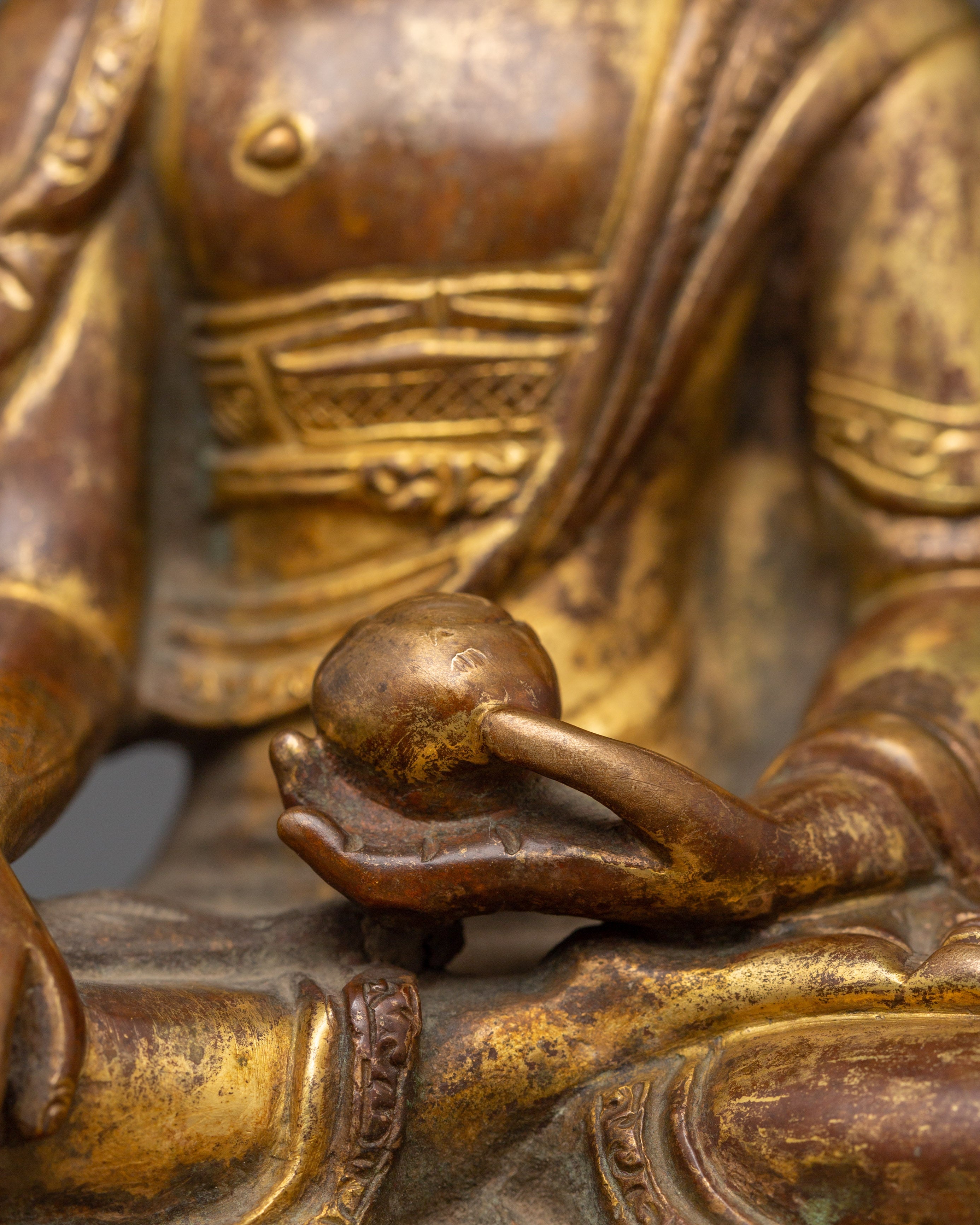 Shakyamuni Buddha with Halo | Meditation Buddha