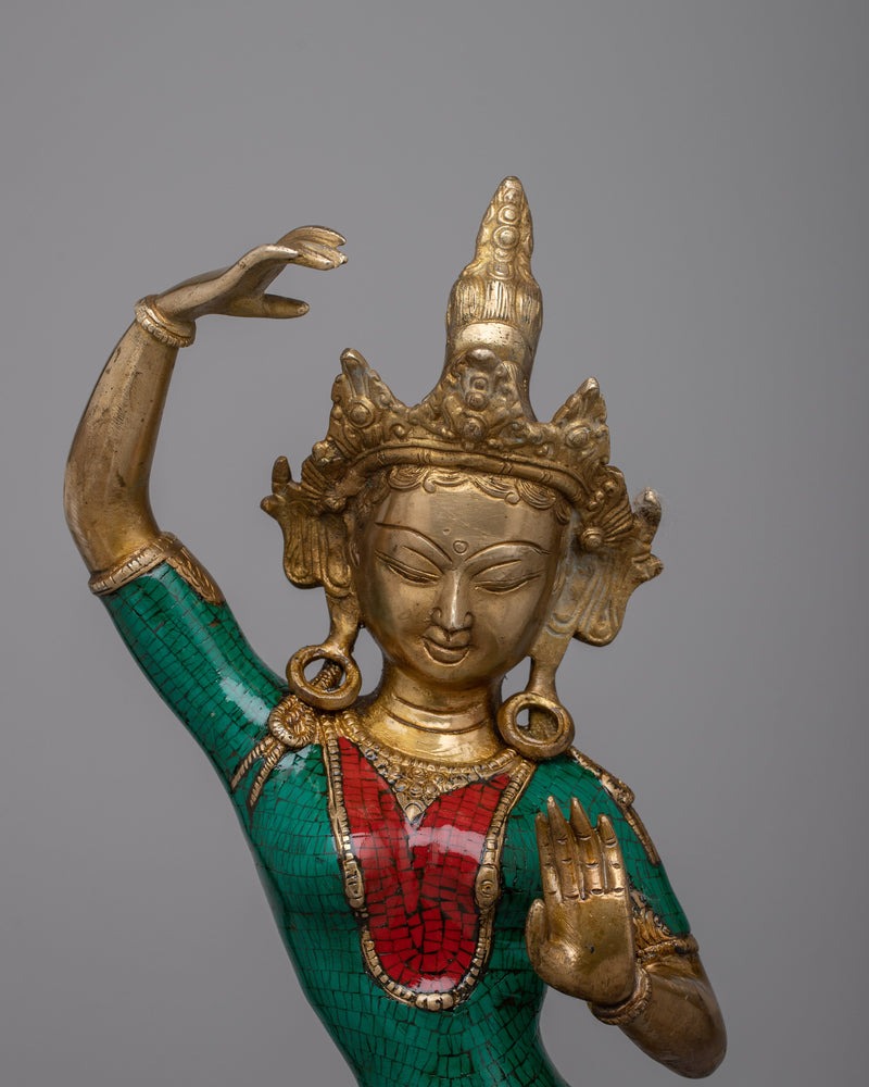 Standing Maya Devi Statue | Radiating Serenity & Spiritual Presence in Your Space