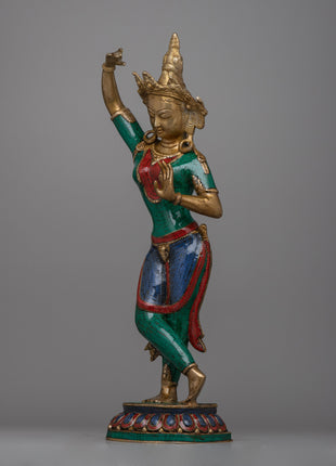 Standing Maya Devi Statue | Radiating Serenity & Spiritual Presence in Your Space