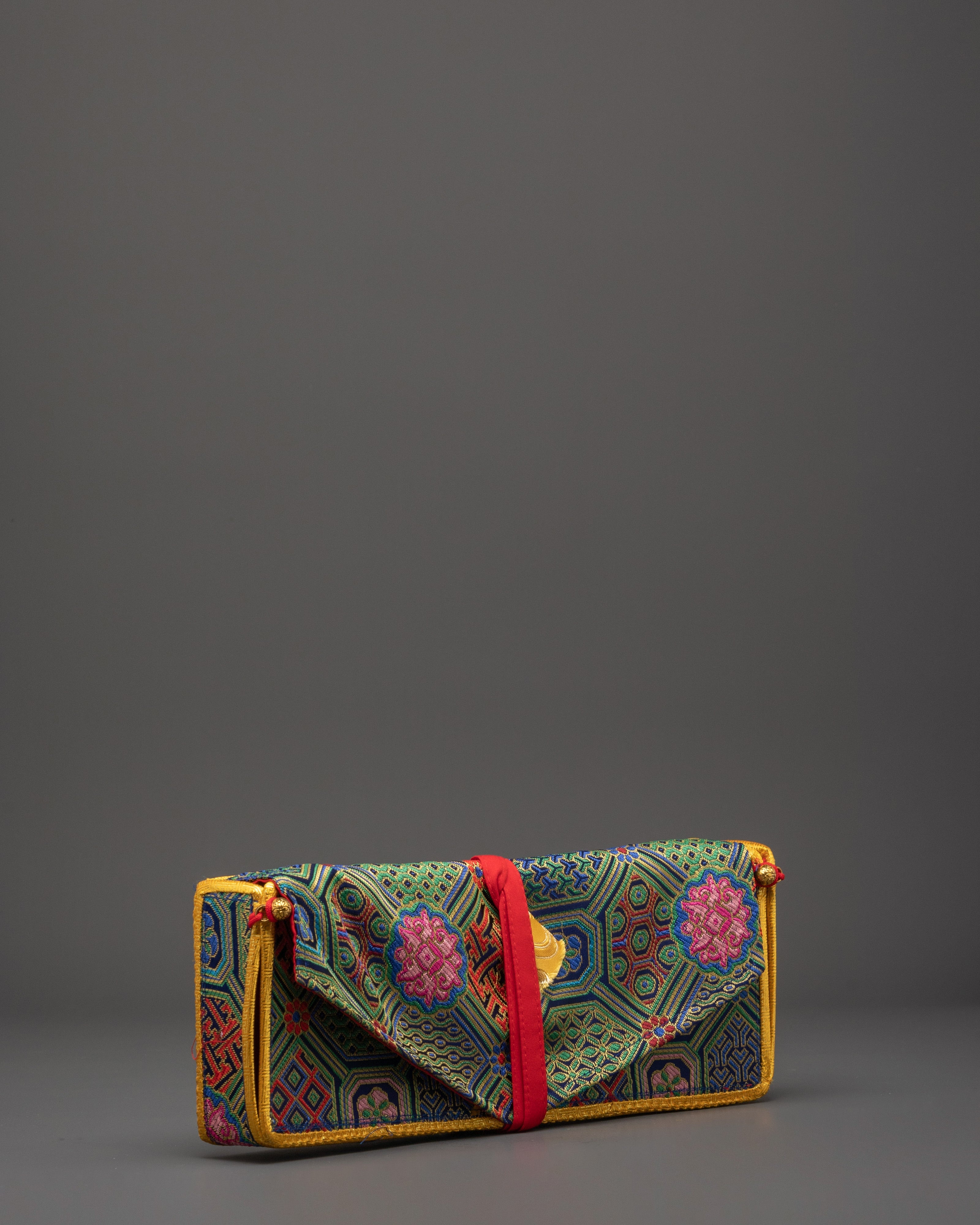 Buddhist Scripture Book Cover | Sacred Text Protection