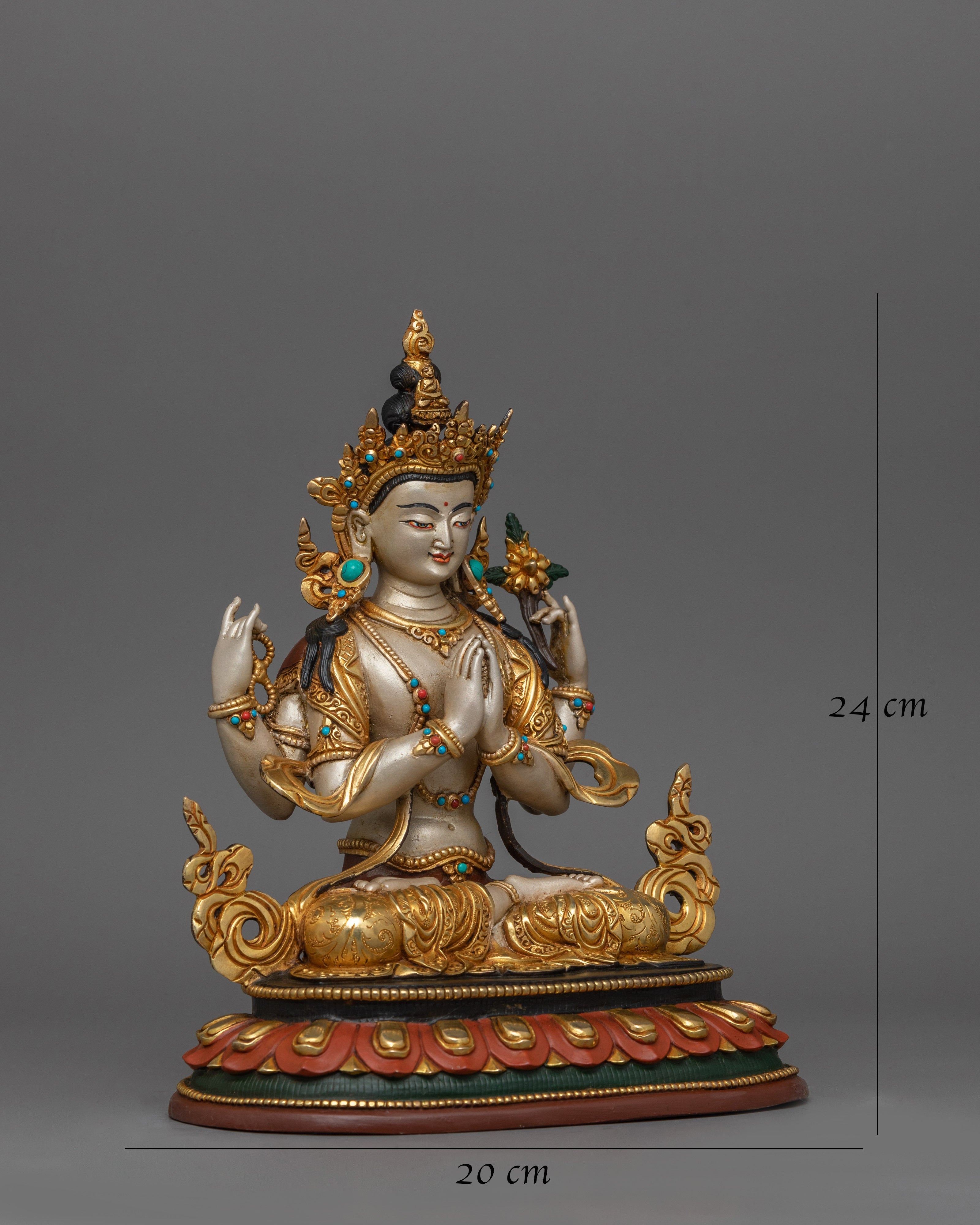 meditating-chenrezig-sculpture