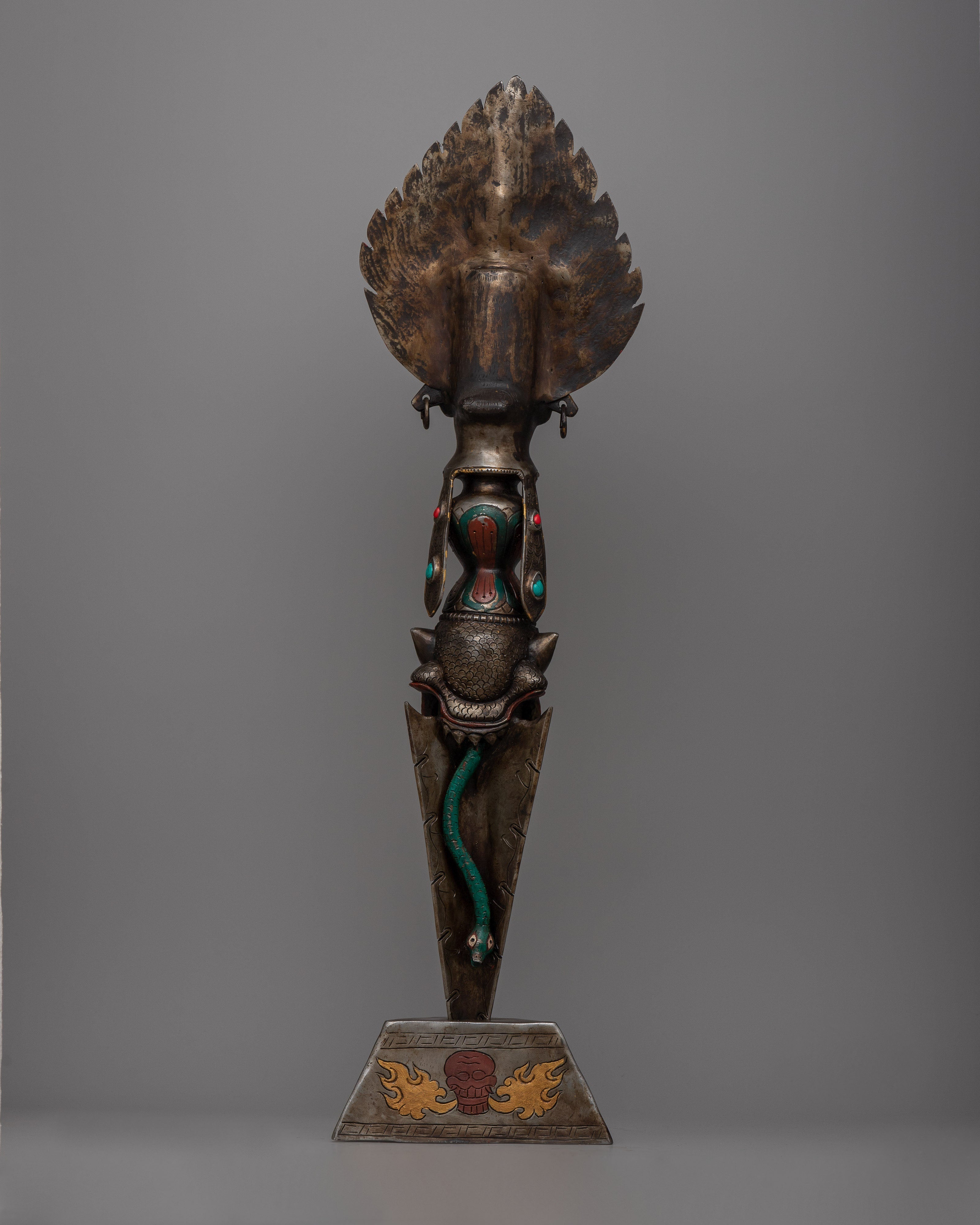 Iron Kila Dagger | Embodying Ritual Power and Spiritual Protection