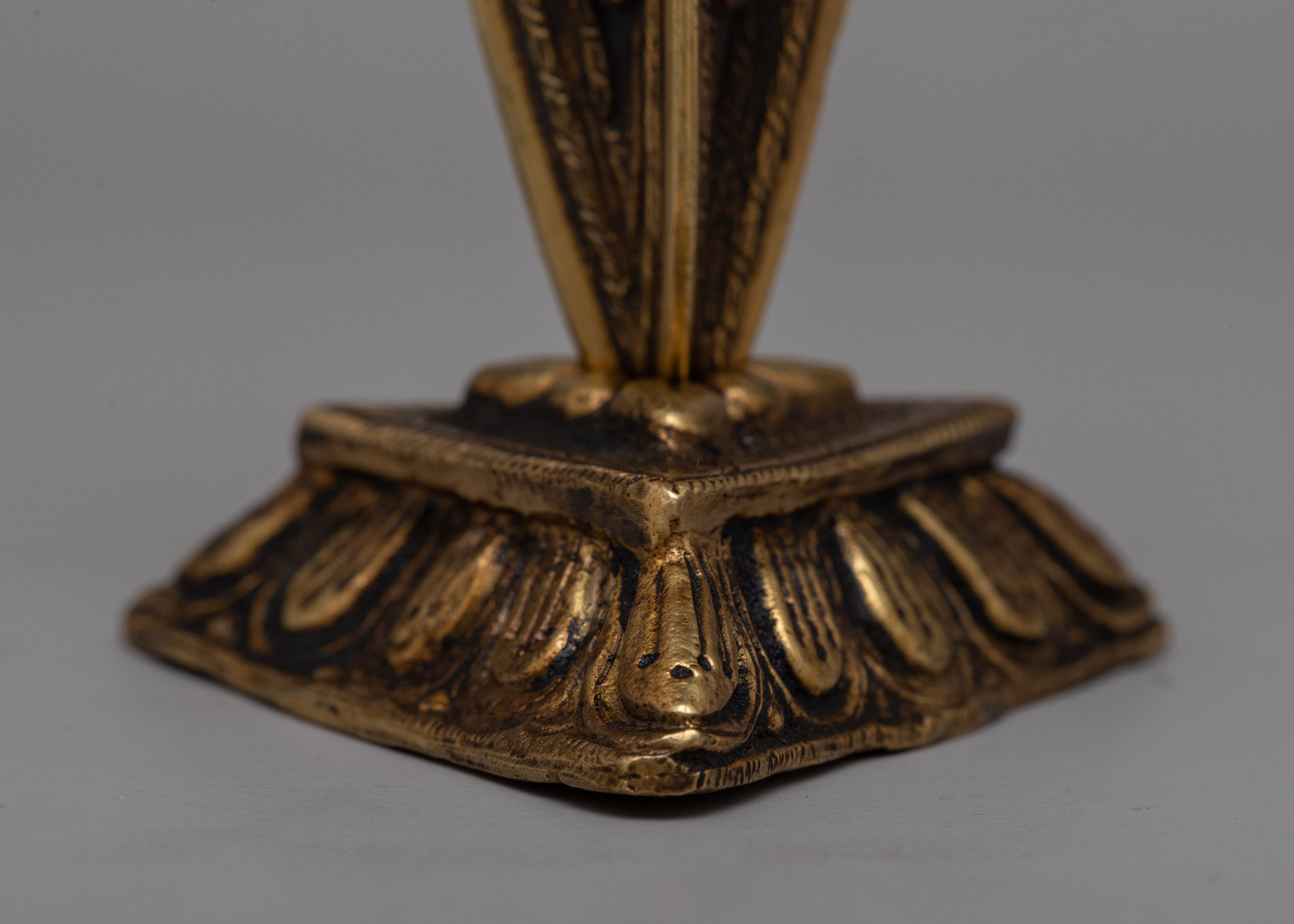 Tibetan Phurba Brass | Harnessing Spiritual Energy and Ritualistic Tradition