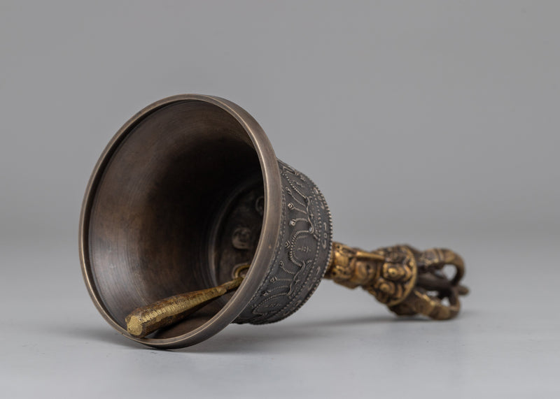 Bronze Vajra and Bell for Buddhist Practice | Ritual Tools of Tibetan Buddhism