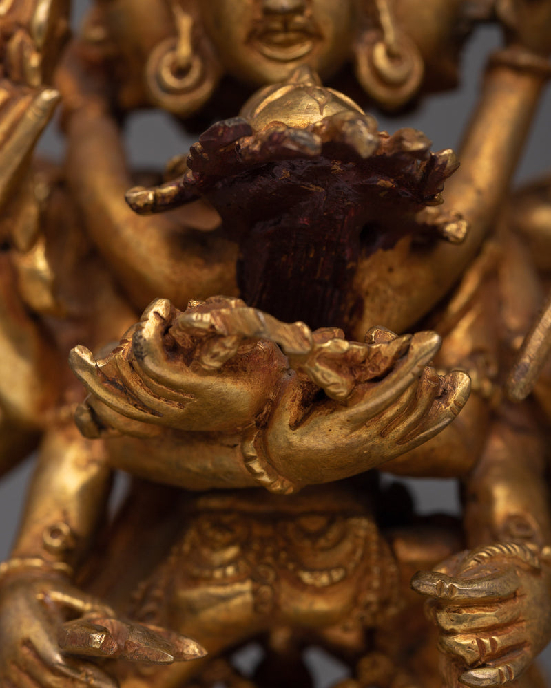 Chakrasamvara Consort Statue |  Embodying Divine Union and Spiritual Bliss