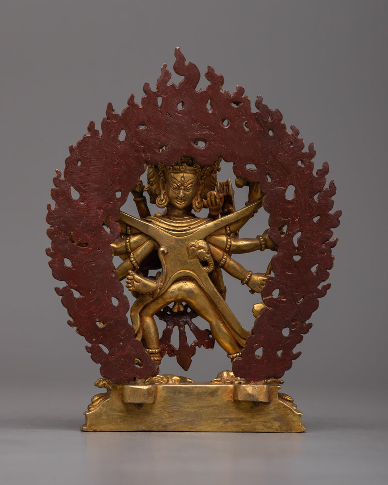 Chakrasamvara Consort Statue |  Embodying Divine Union and Spiritual Bliss