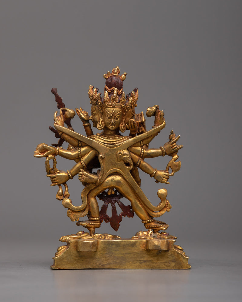 Chakrasamvara Consort Statue |  Embodying Divine Union and Spiritual Bliss