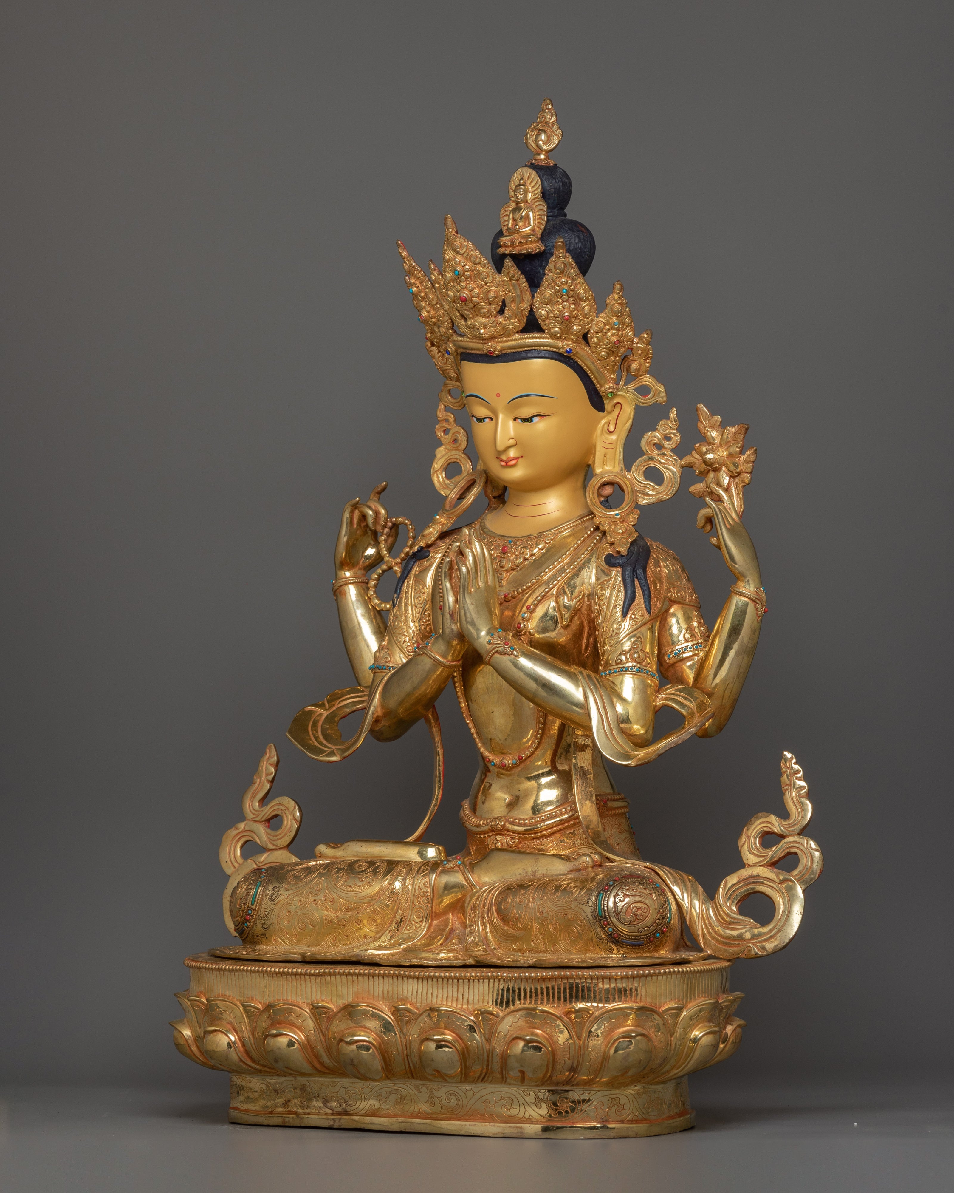 The Bodhisattva of Infinite Compassion Chenrezig | Avalokiteshvara Statue