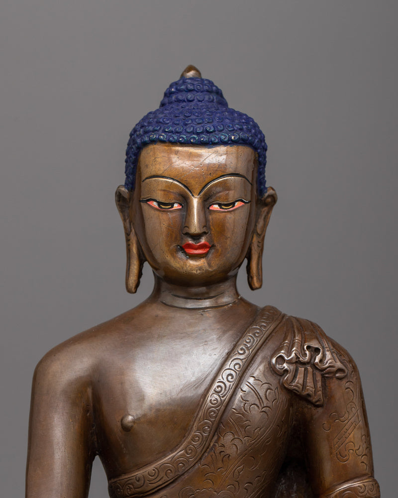 Shakyamuni Buddha Sitting  Position Statue | Reverence in Divine Form