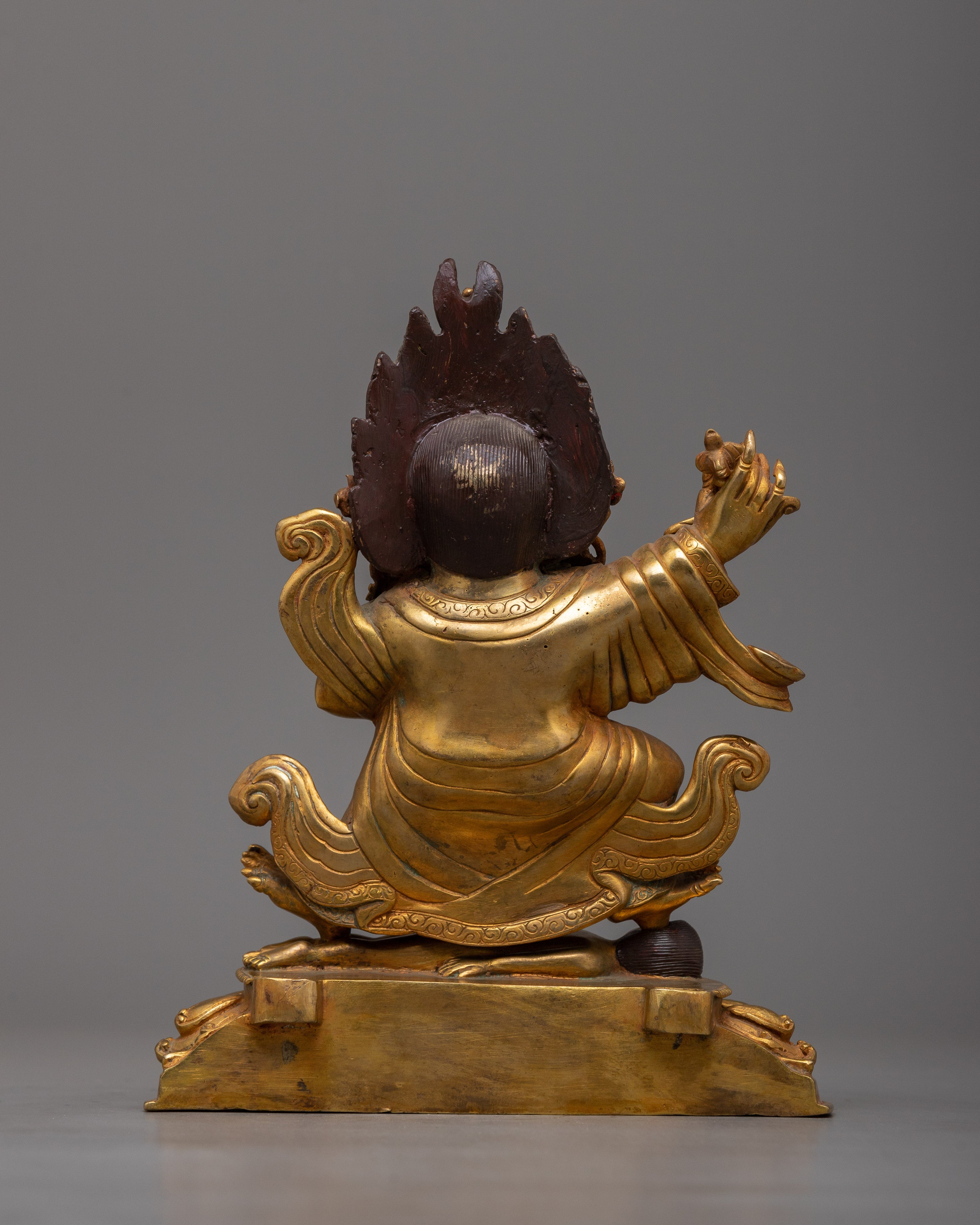 Two-Armed Bernagchen Mahakala Dharma Protector | Statue of Fearless Energy and Protection