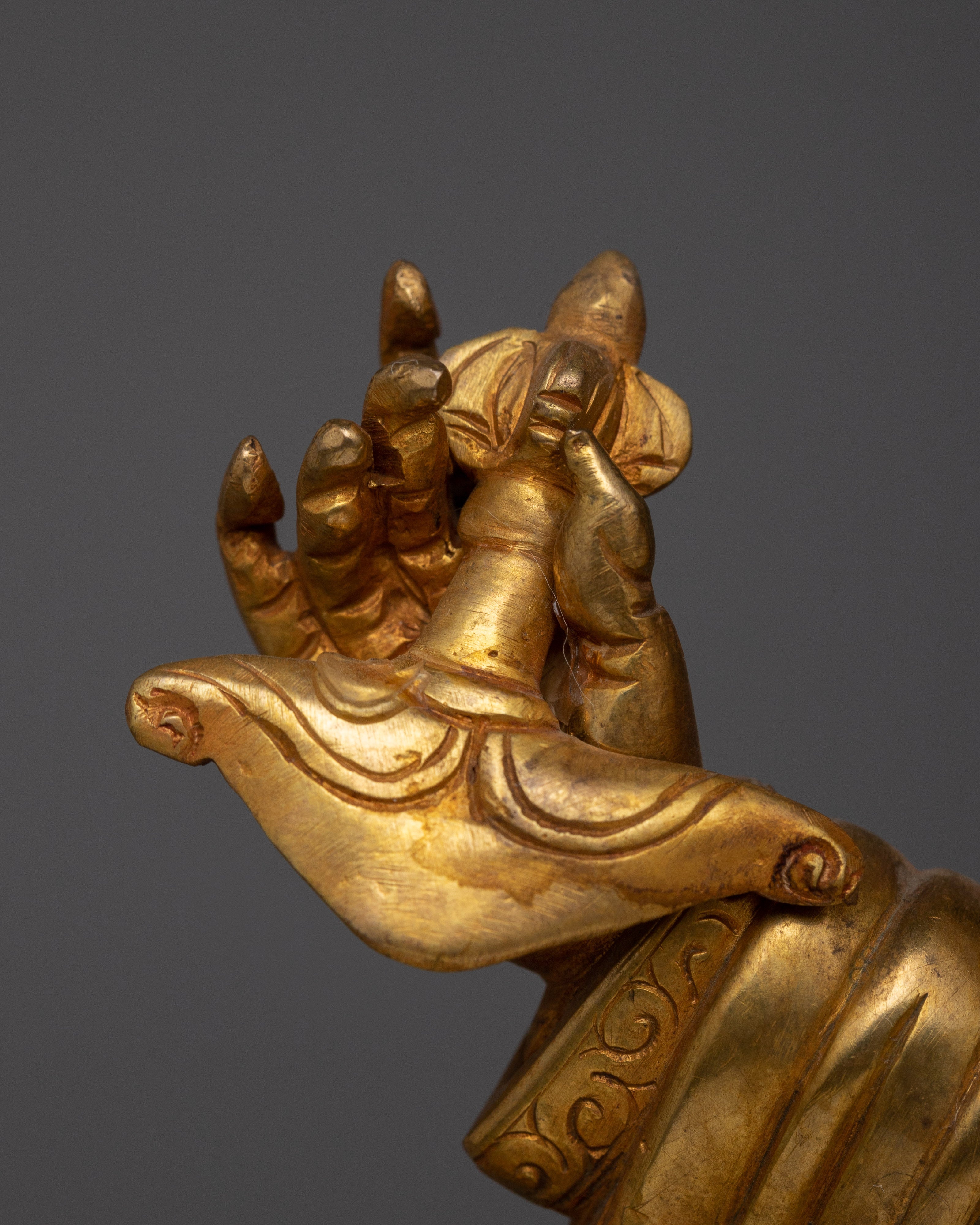 Two-Armed Bernagchen Mahakala Dharma Protector | Statue of Fearless Energy and Protection