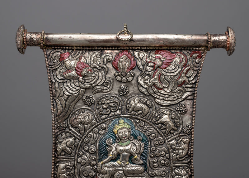 Green Tara Metal Home Decor | Infuse Your Home with Compassion and Wisdom