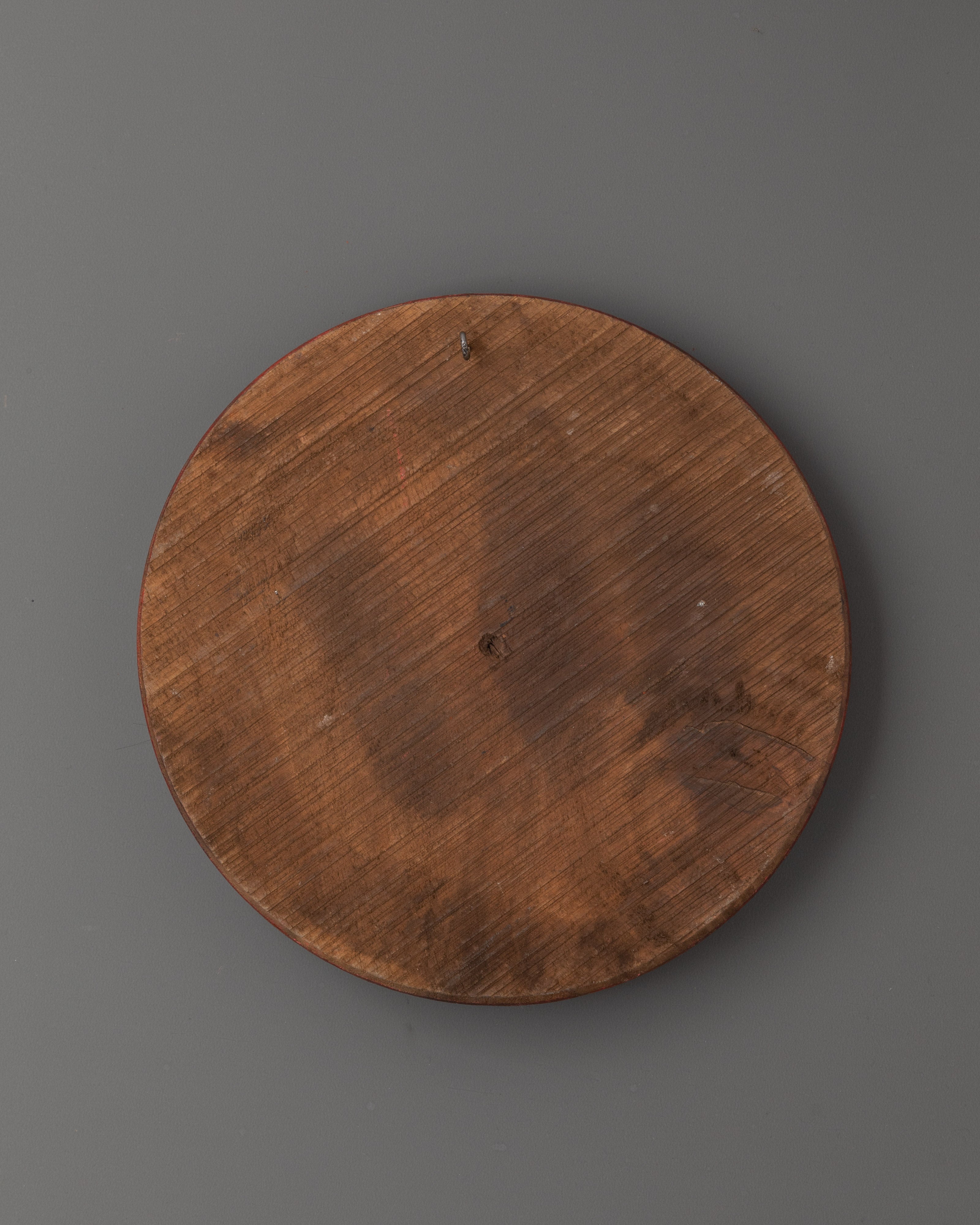 Goddess Durga Wall Hanging | Sacred Wooden Plaque for Protection