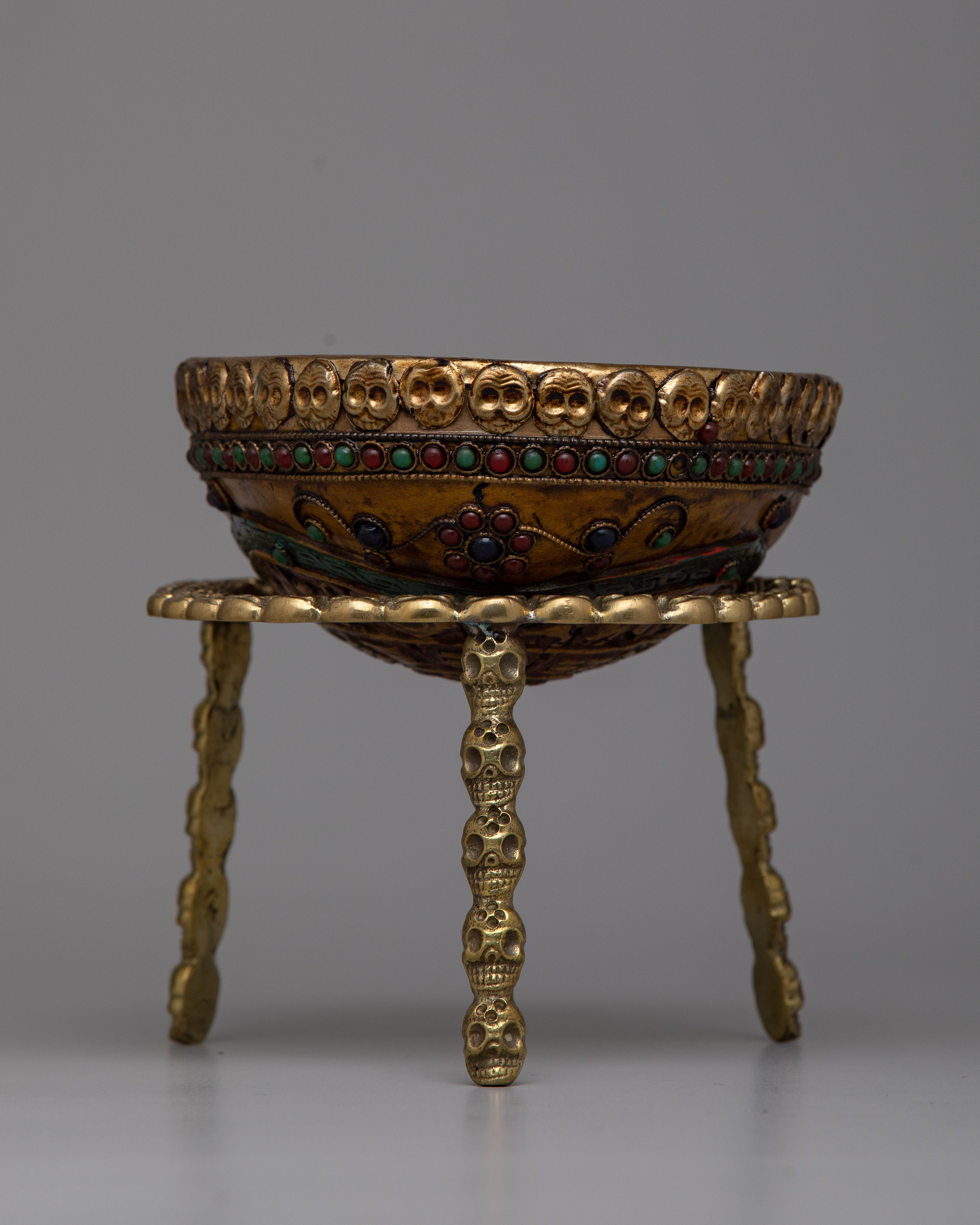 Copper Smudge Bowl Kapala | Embodying Sacred Offerings and Intentions