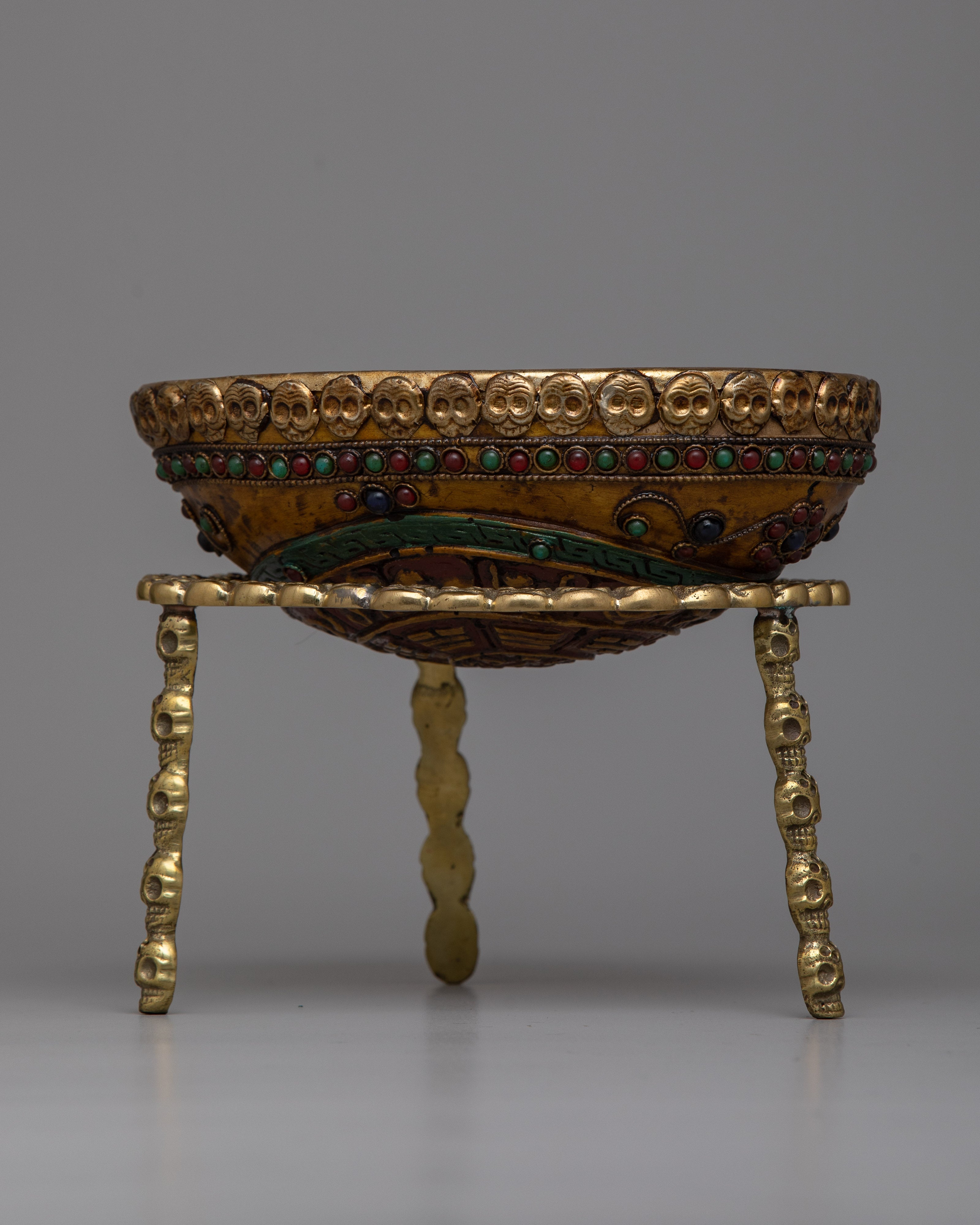 Copper Smudge Bowl Kapala | Embodying Sacred Offerings and Intentions