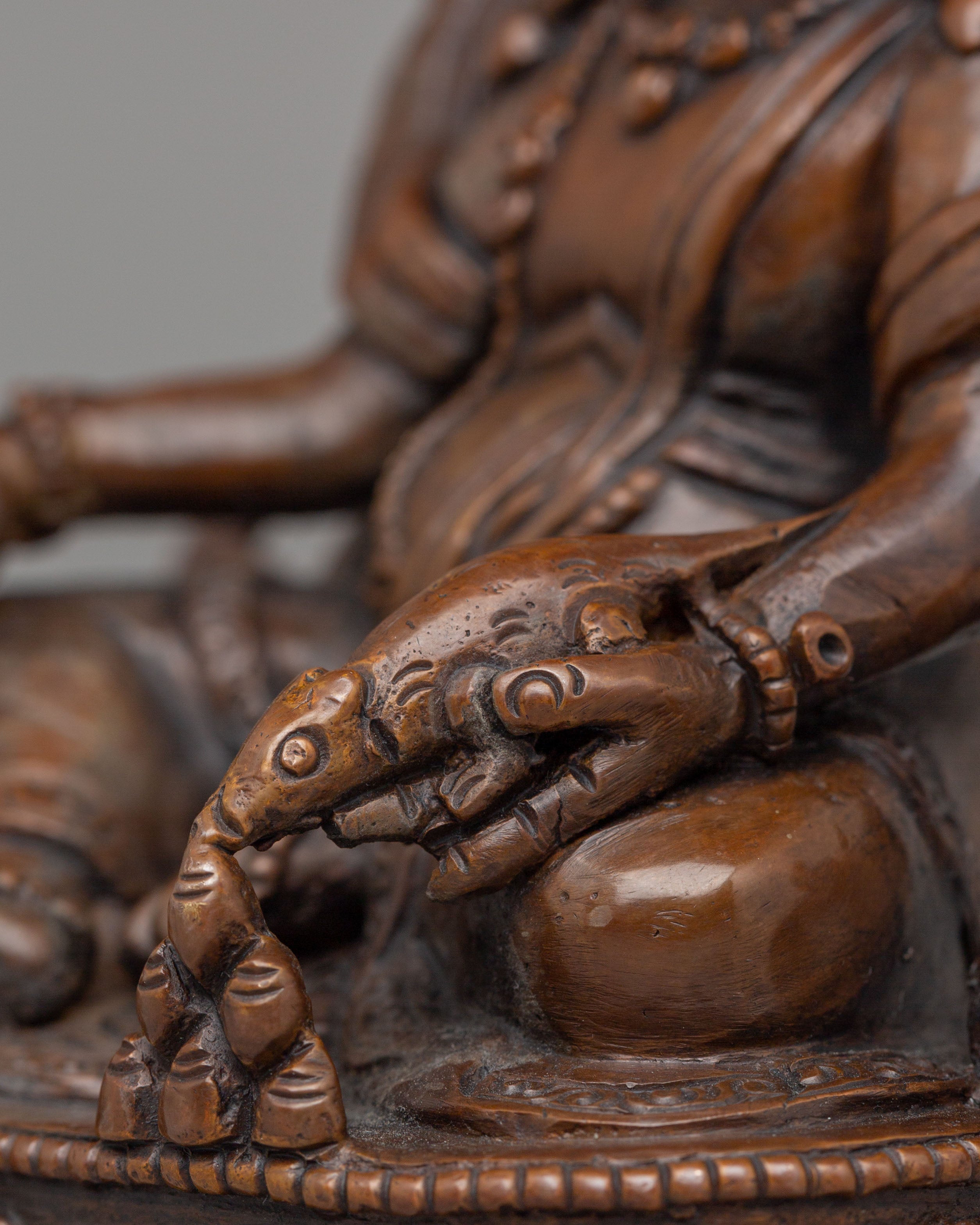 Handcrafted Statue of Dzambhala | Wealth Deity