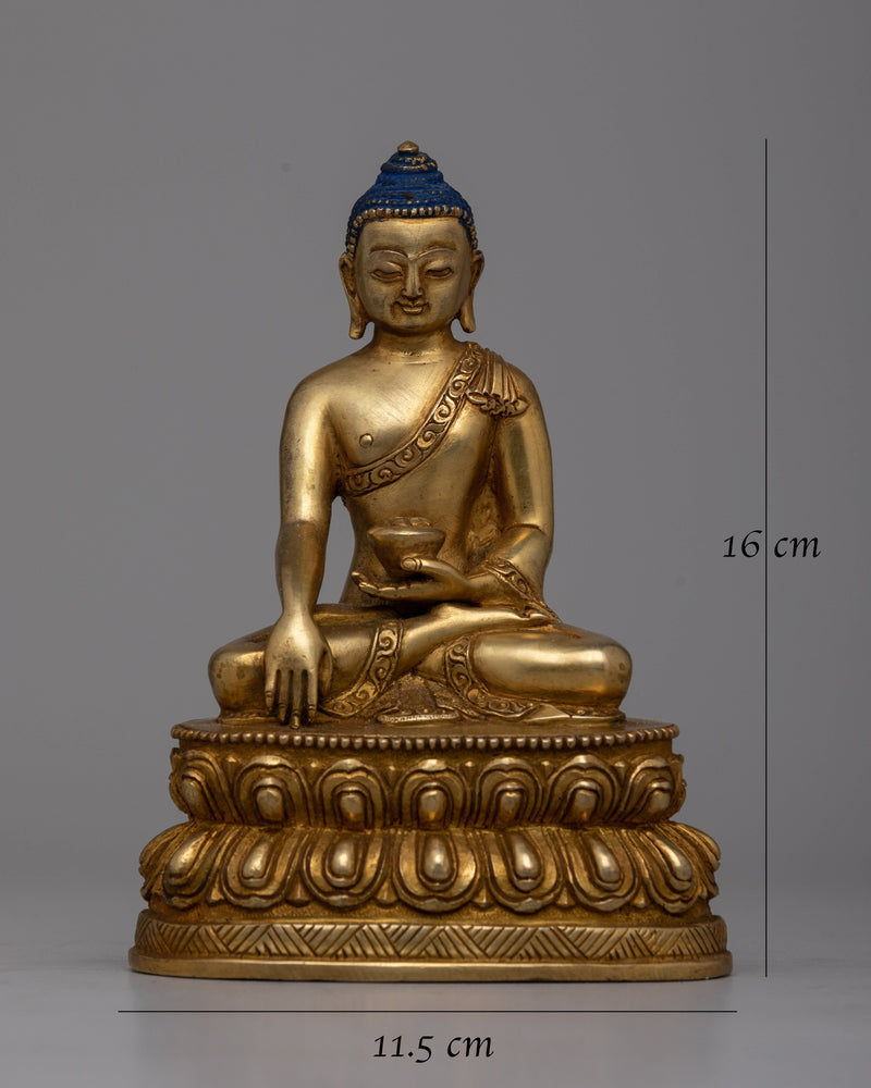 Shakyamuni Buddha Copper Statue | Revered Symbol of Enlightenment and Serenity