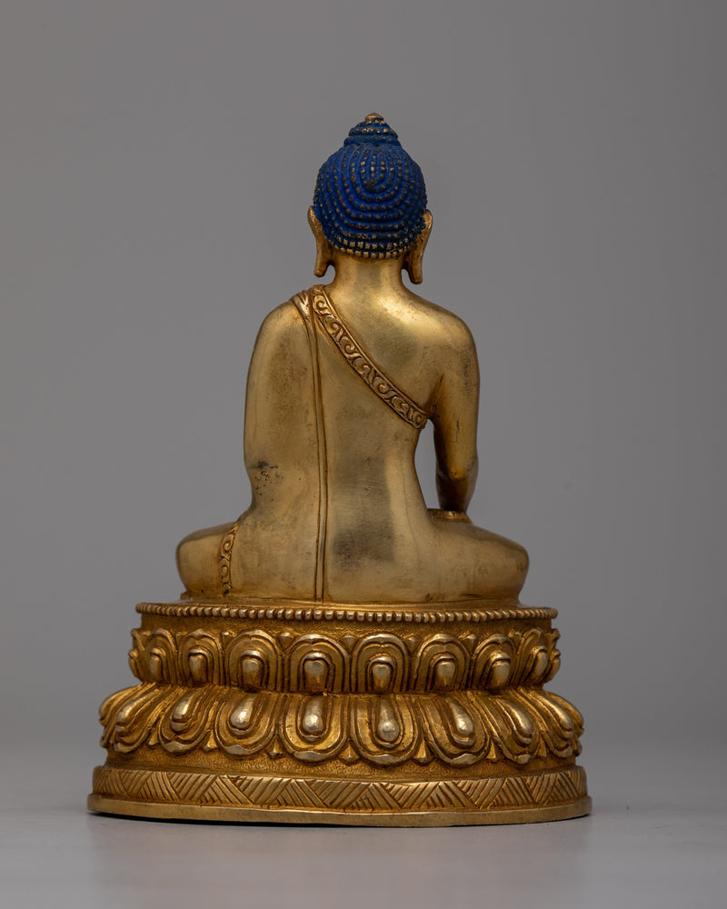 Shakyamuni Buddha Copper Statue | Revered Symbol of Enlightenment and Serenity