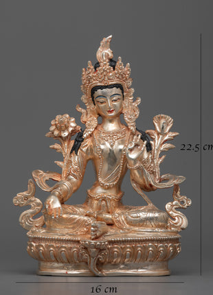 Green Tara Goddess Statue | Bring Serenity and Blessings into Your Space