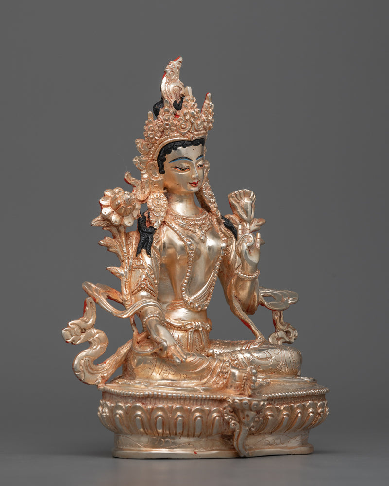 Green Tara Goddess Statue | Bring Serenity and Blessings into Your Space