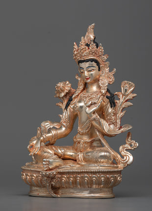 Green Tara Goddess Statue | Bring Serenity and Blessings into Your Space