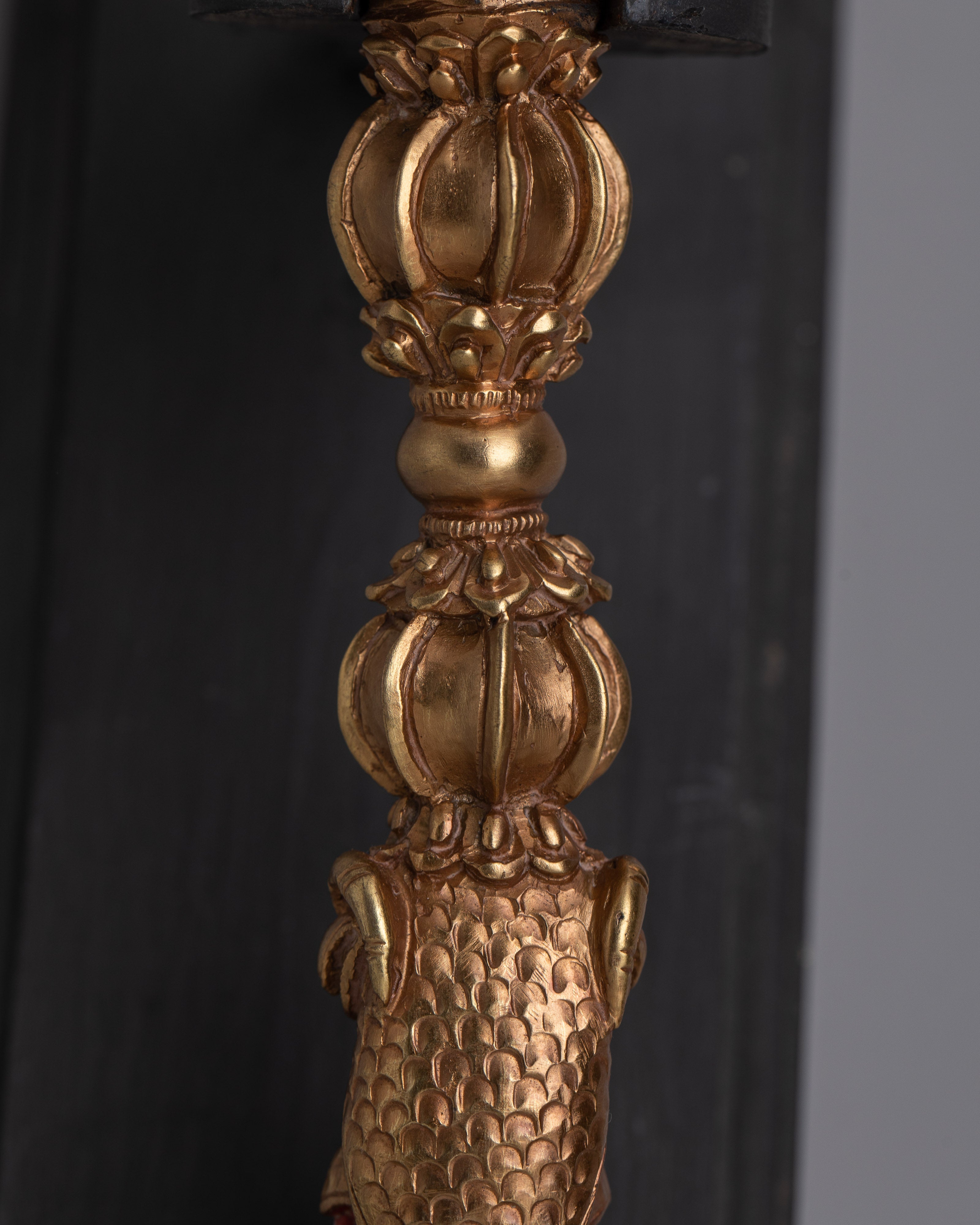 3 Mahakala Face Phurba | Dagger for Spiritual Protection and Transformatio