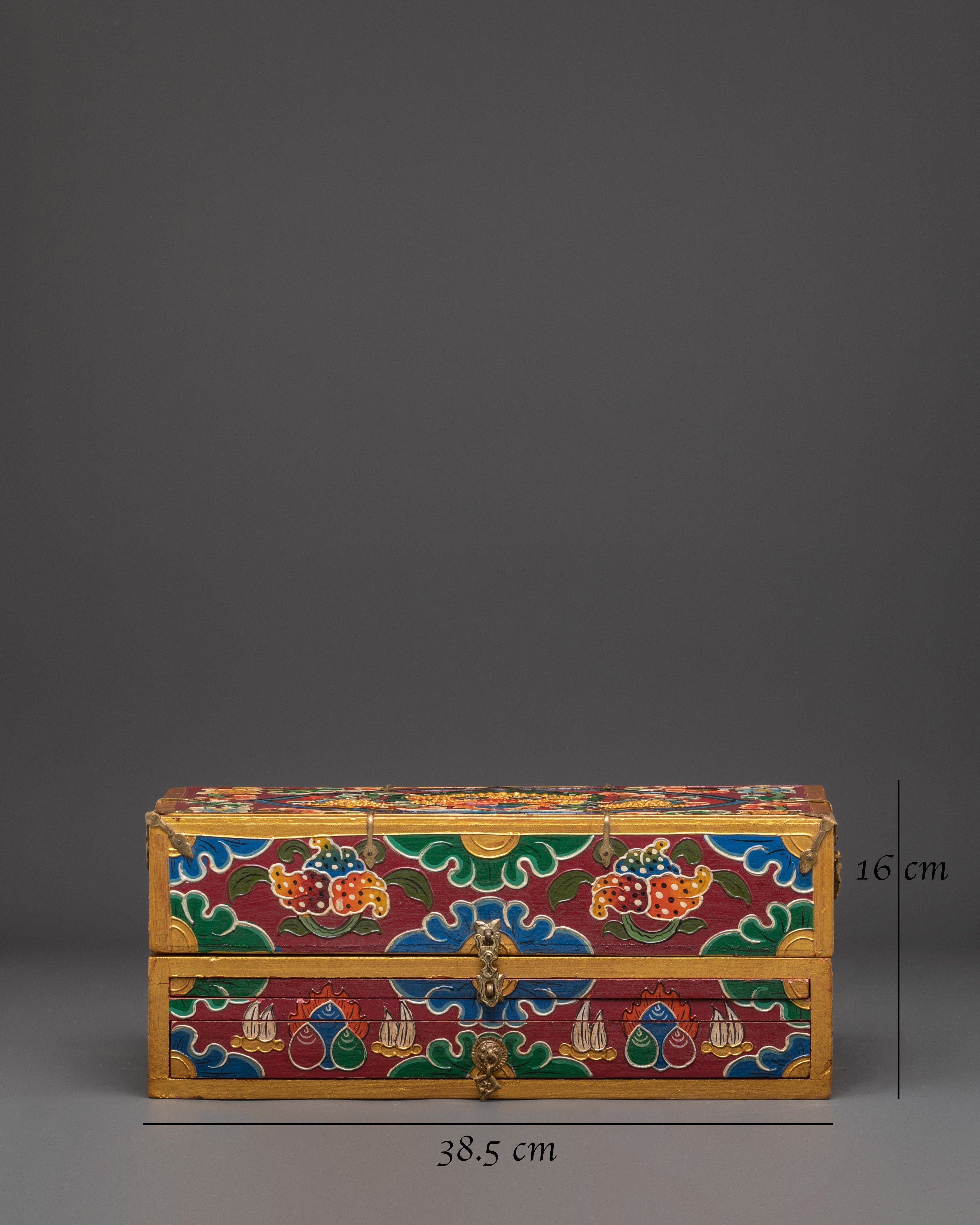 Buddhist Altar Box with Buddha Statue | Altar and Meditation Decor