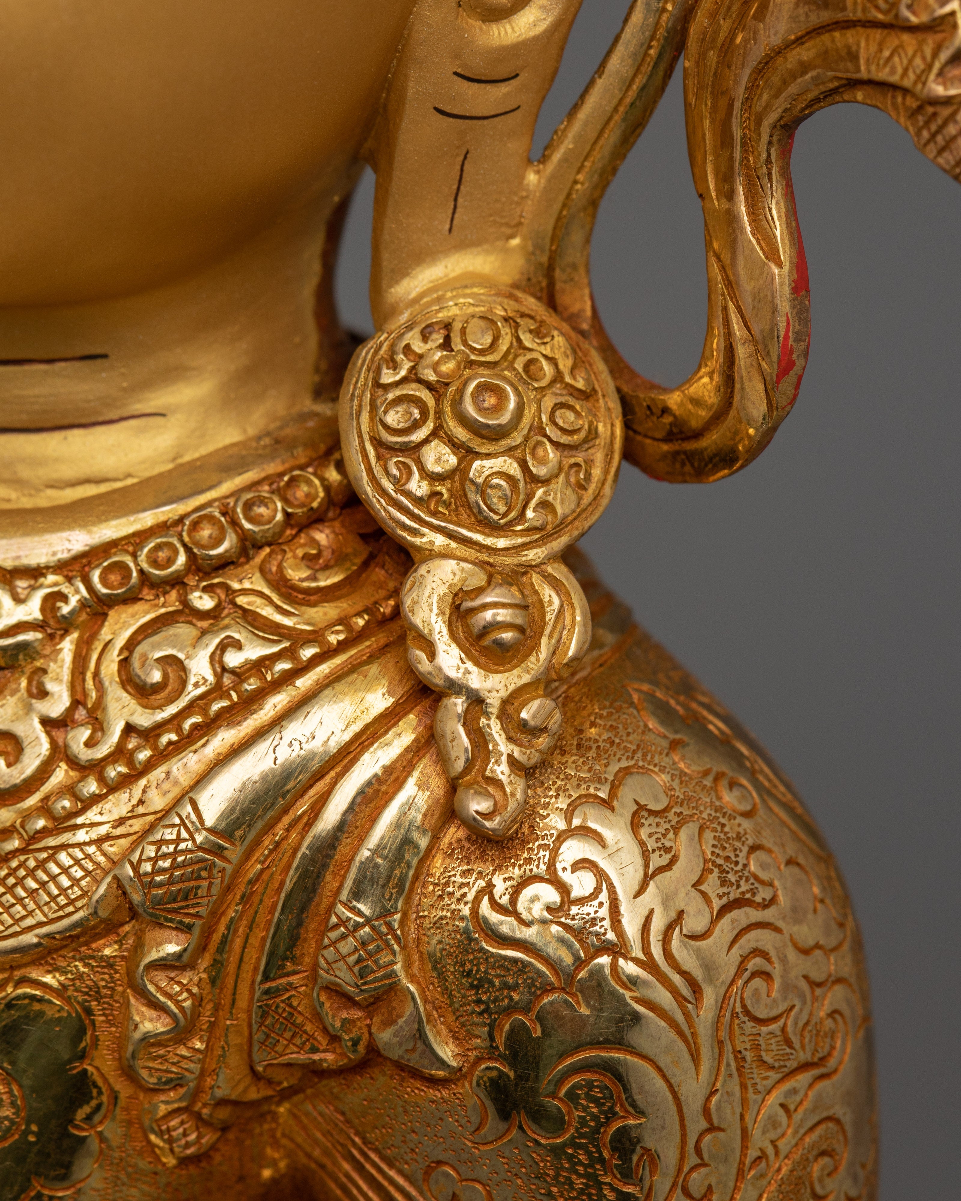 Buddhist Altar Bhaisajyaguru Healing Buddha Figurine | Medicine Buddha Statue