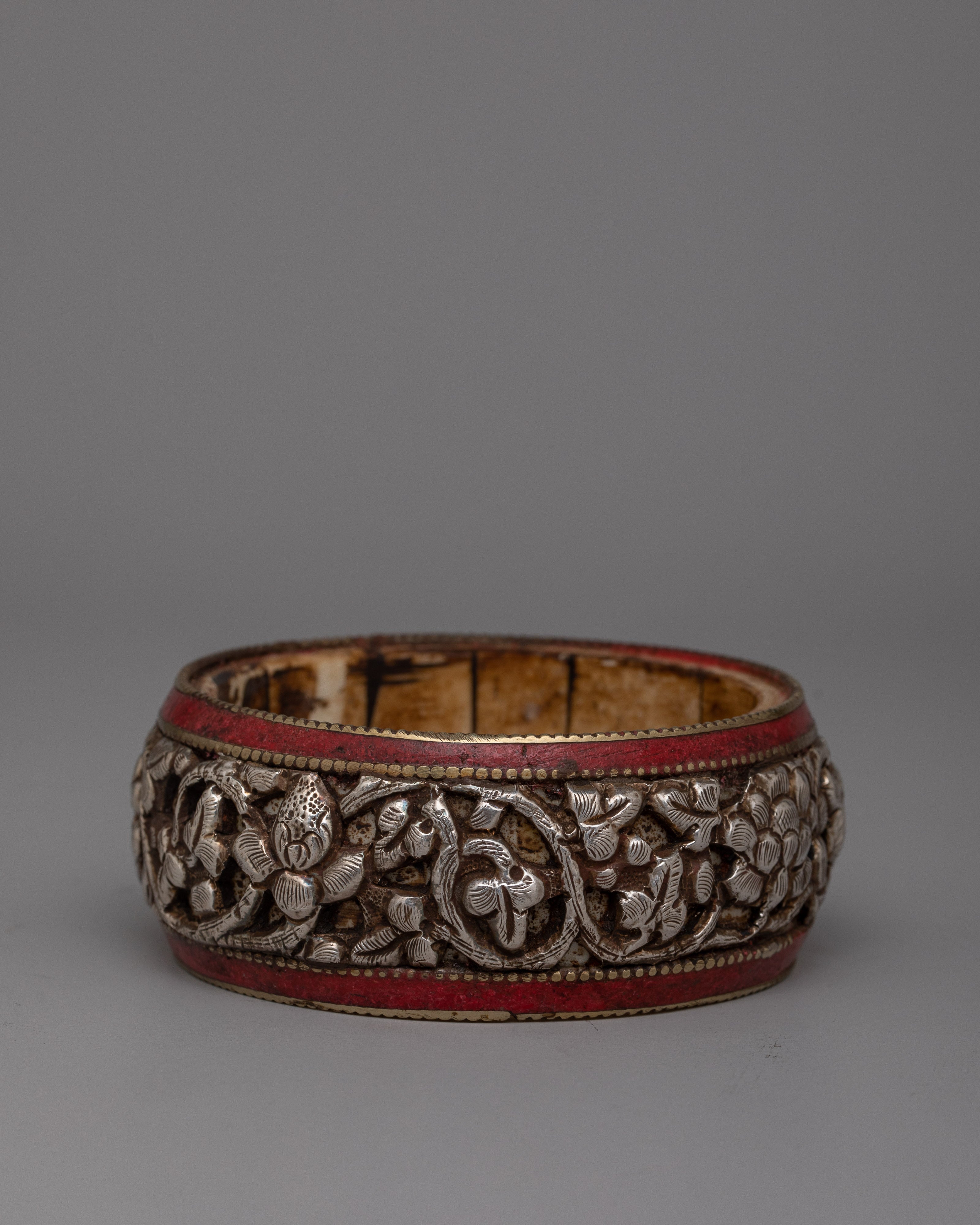 Tibetan Silver Bangle | Handcrafted Ethnic Jewelry Inspired by Traditions