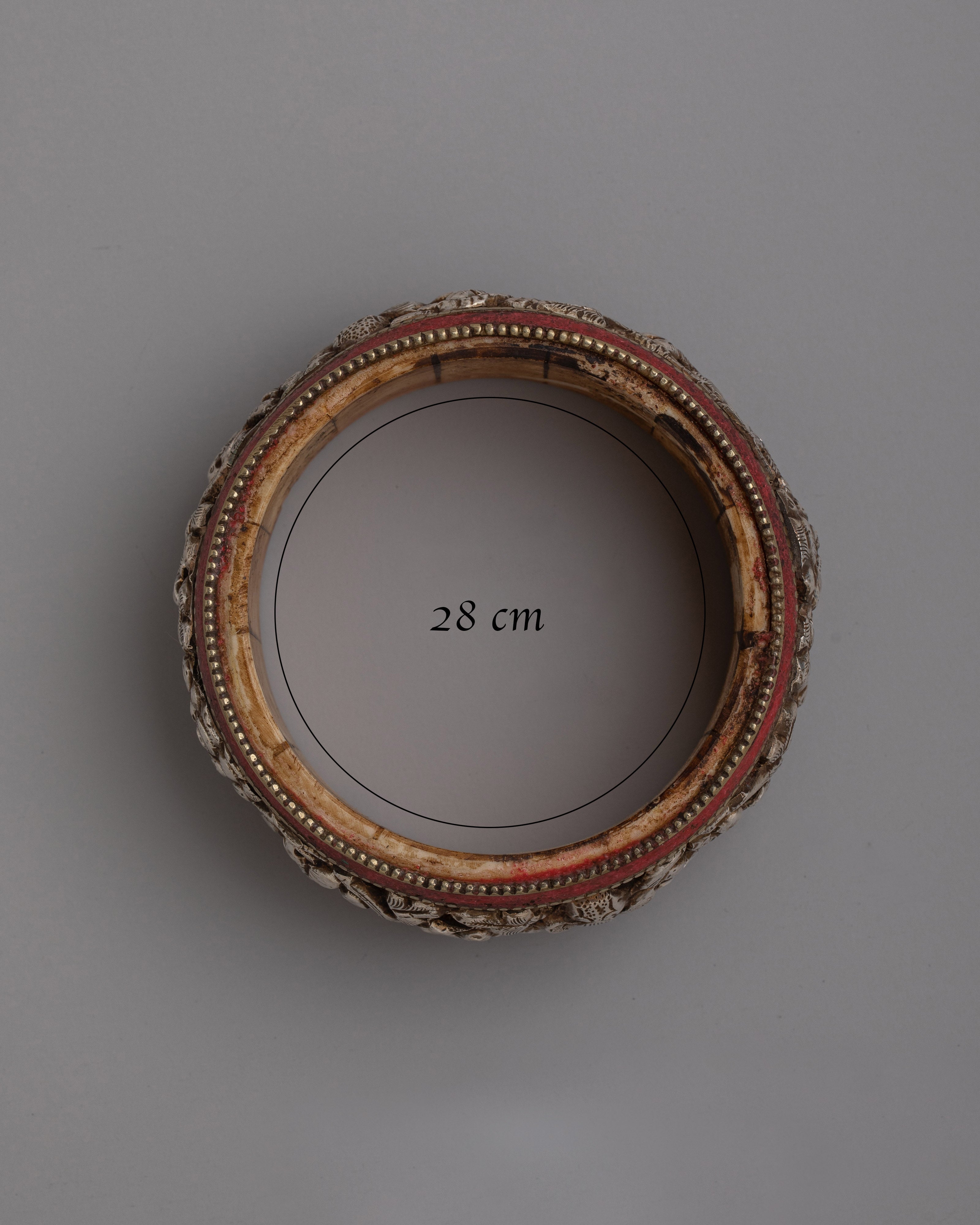 Tibetan Silver Bangle | Handcrafted Ethnic Jewelry Inspired by Traditions