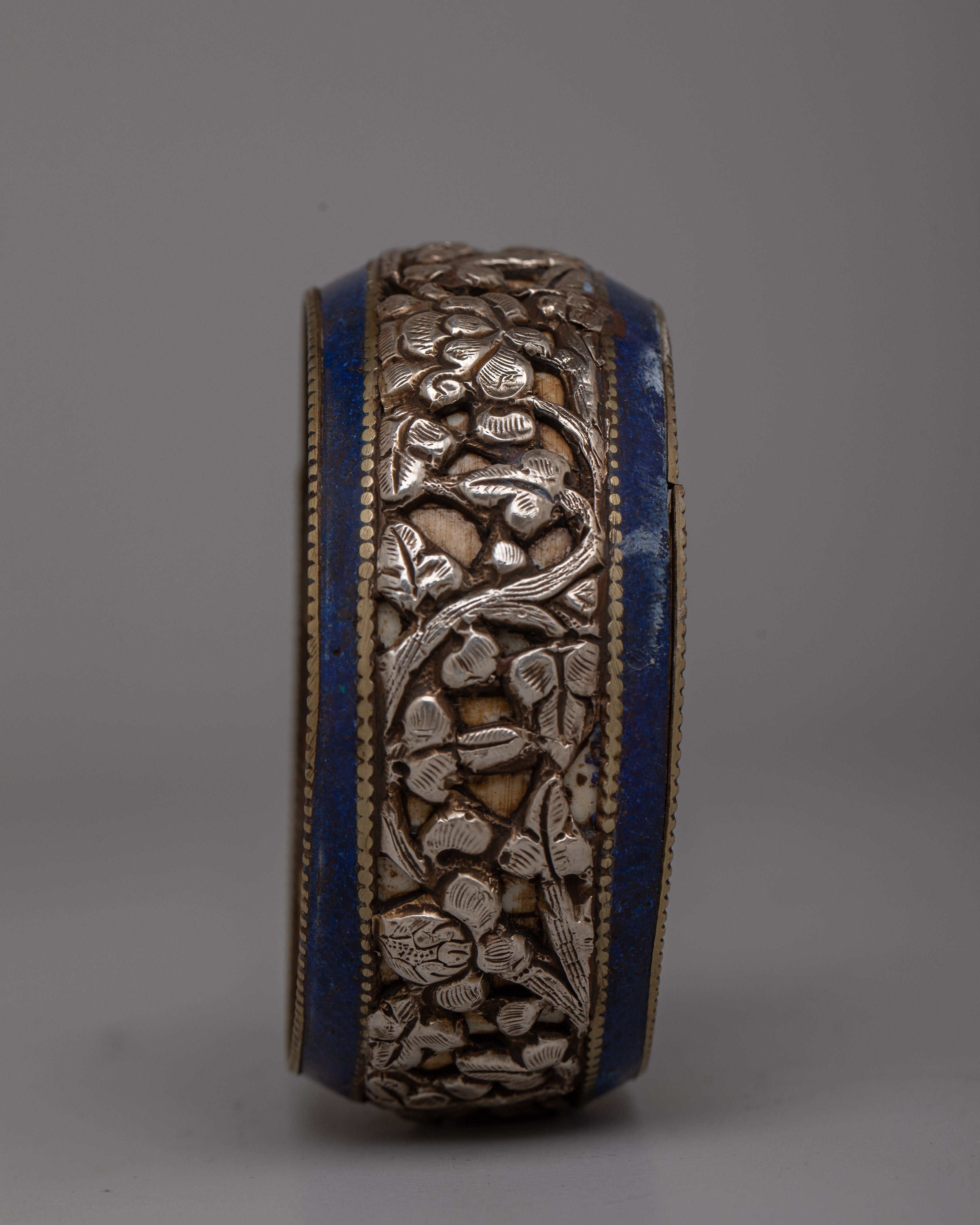 Tibetan Design Bangle | Intricately Crafted Jewelry Inspired by Himalayan Tradition