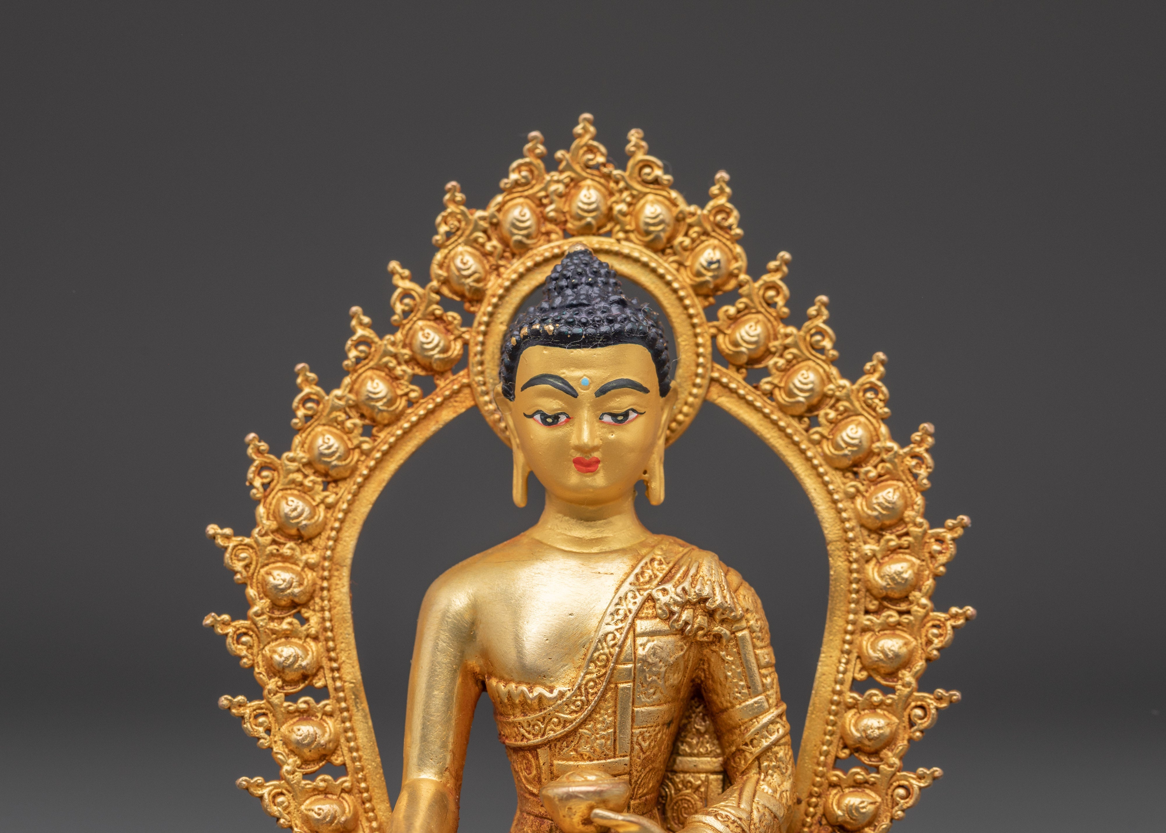 Meditating Buddha Shakyamuni Sculpture | Seated Enlightenment Pose