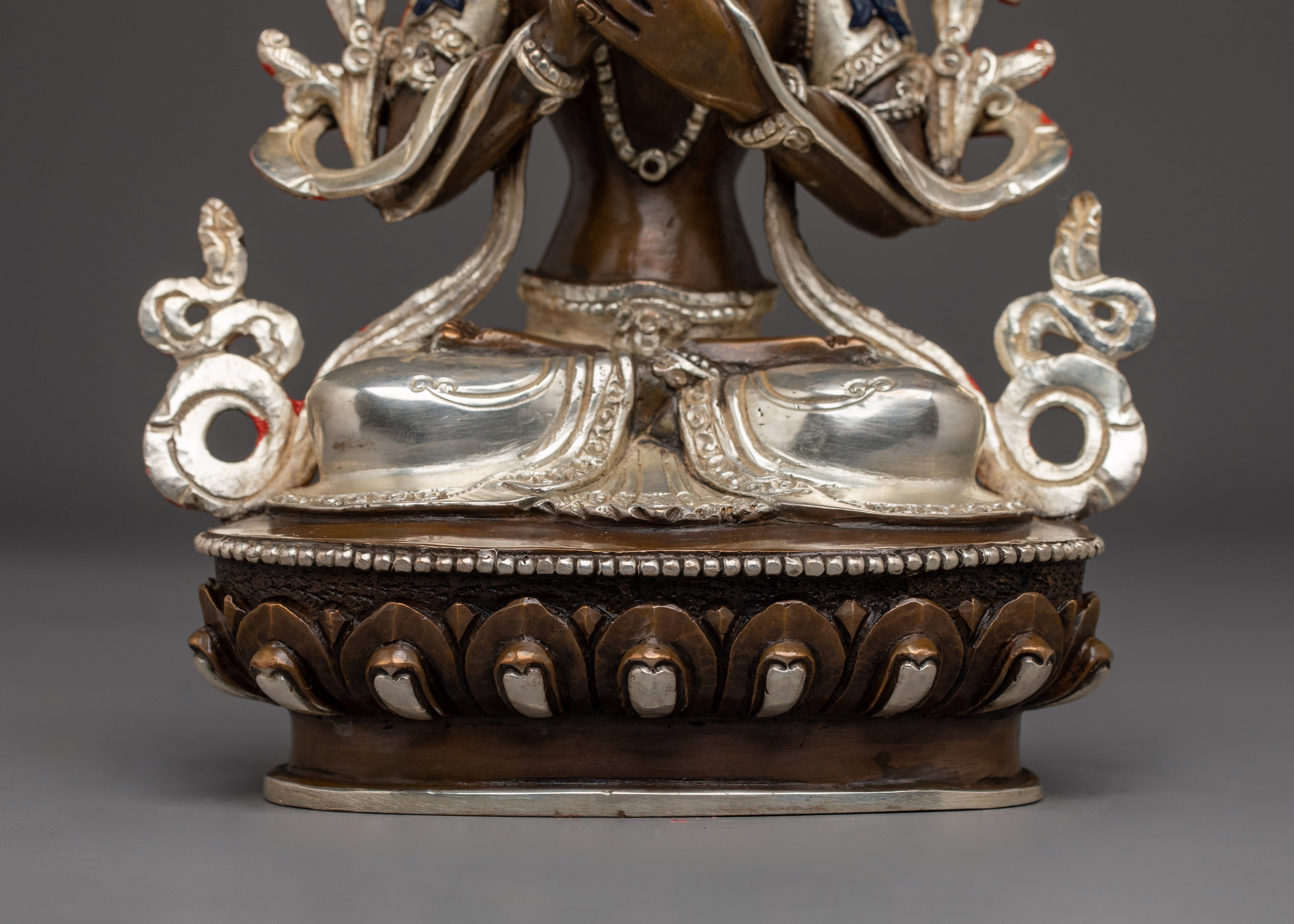 Copper Maitreya Figurine | Loving-Kindness Deity
