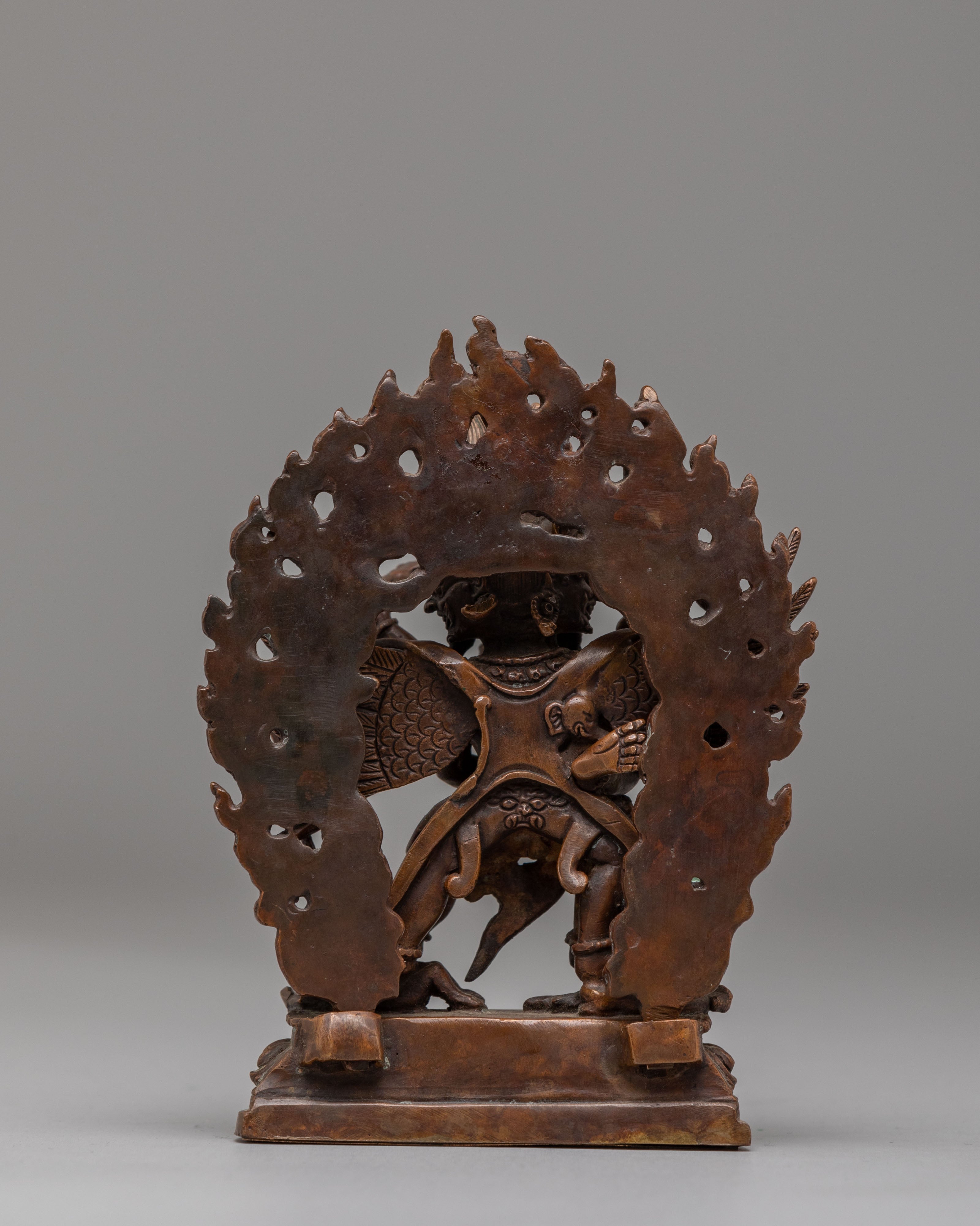 Machine Made Vajrakilaya Altar Statue | Tibetan Deity Sculpture