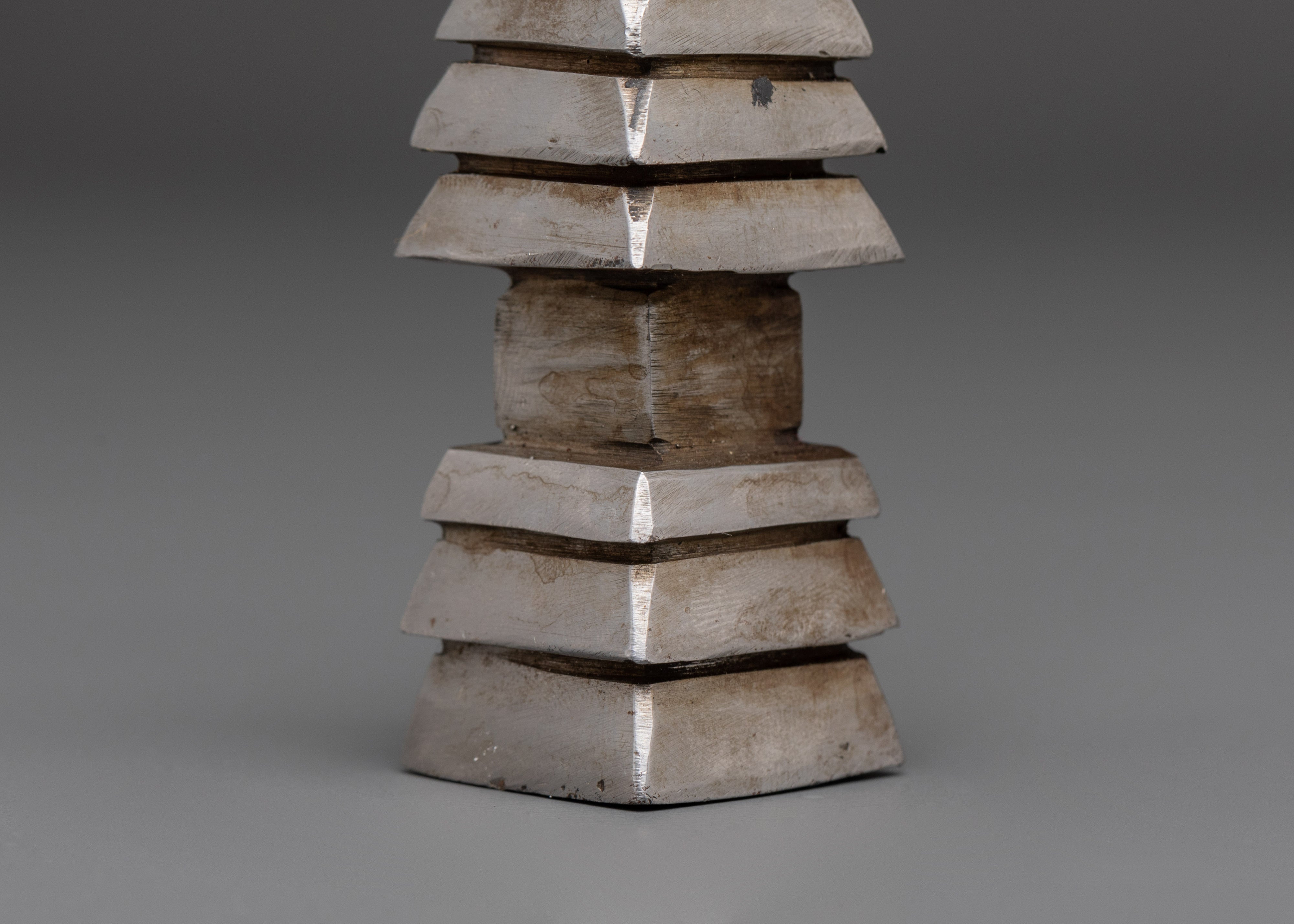 Handcrafted Iron Stupa | Altar Decor & Sacred Tibetan Buddhist