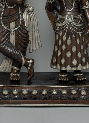 Statue of Lord Krishna and Radha | Divine Love Embodied in Krishna Radha Sculpture