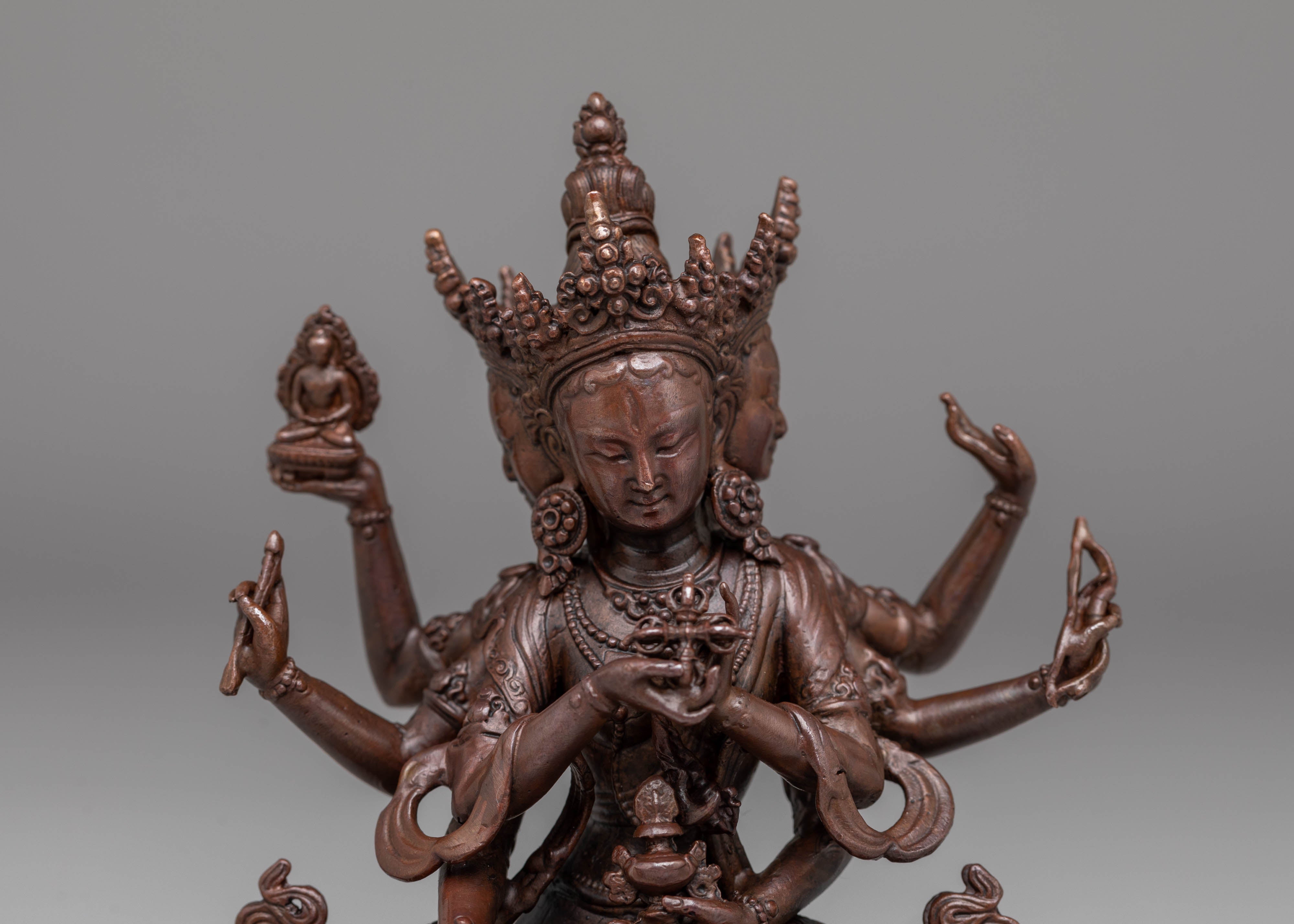 Handcrafted Namgyalma Statue | Tibetan Deity of Longevity and Protection