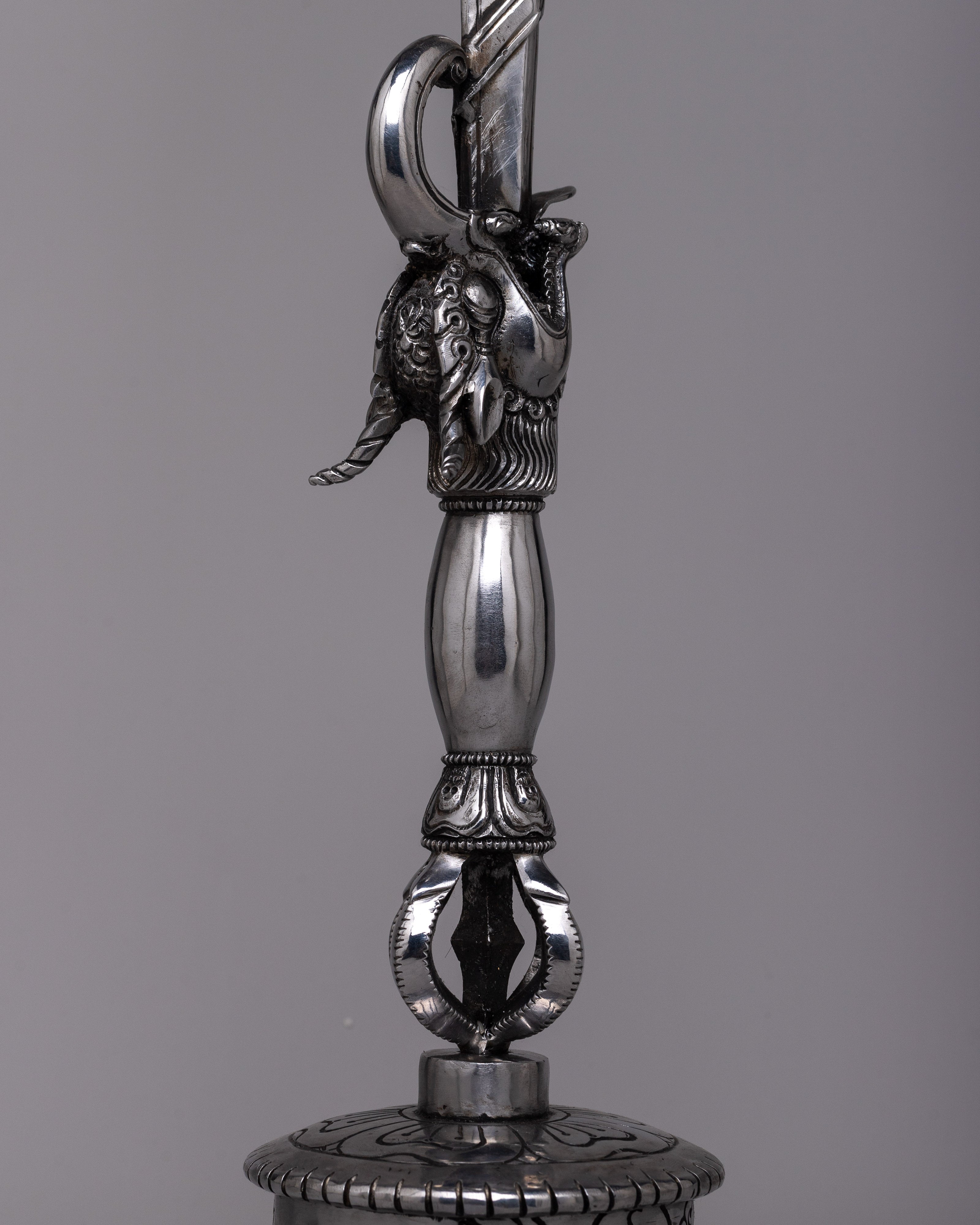 Tibetan Manjushri Iron Sword | Symbol of Wisdom and Cutting Through Ignorance