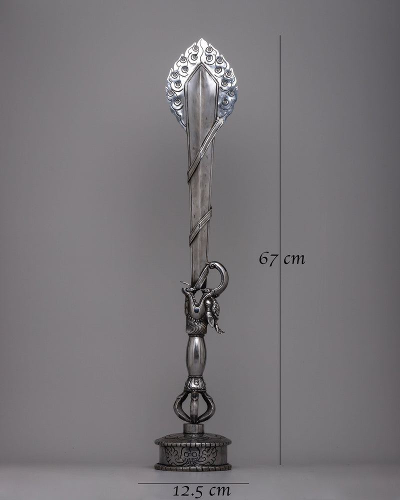 Tibetan Manjushri Iron Sword | Symbol of Wisdom and Cutting Through Ignorance