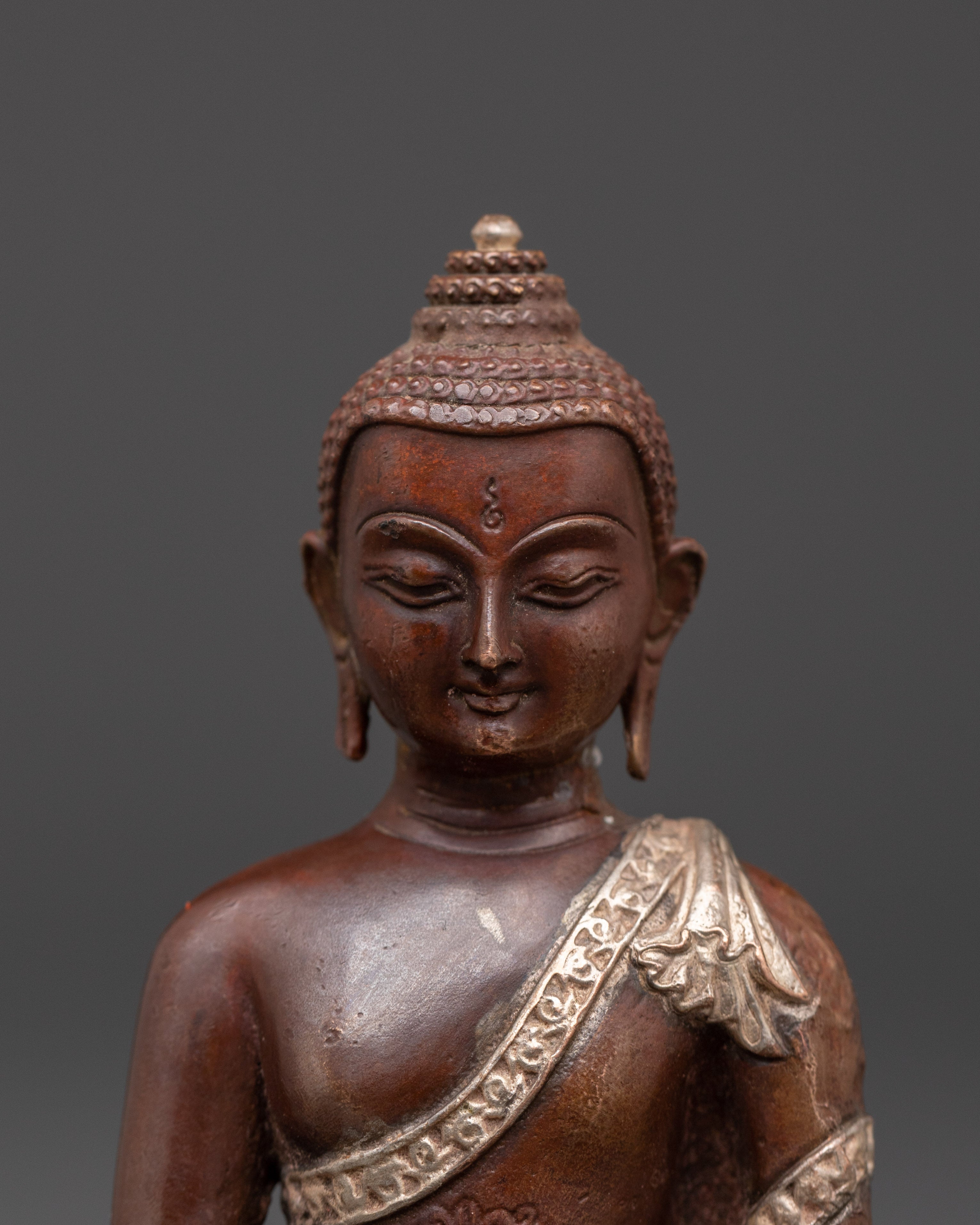 Sacred Sculpture of Medicine Buddha | Spiritual Home Altar Decor