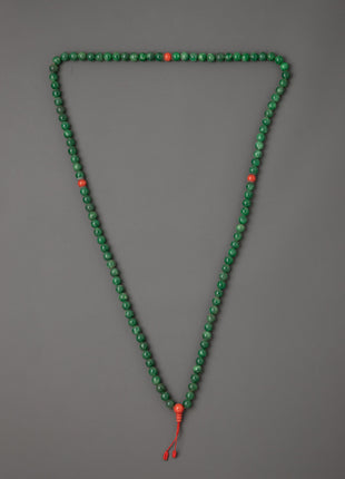 Turquoise Tibetan Mala Necklace | Beads for Japa