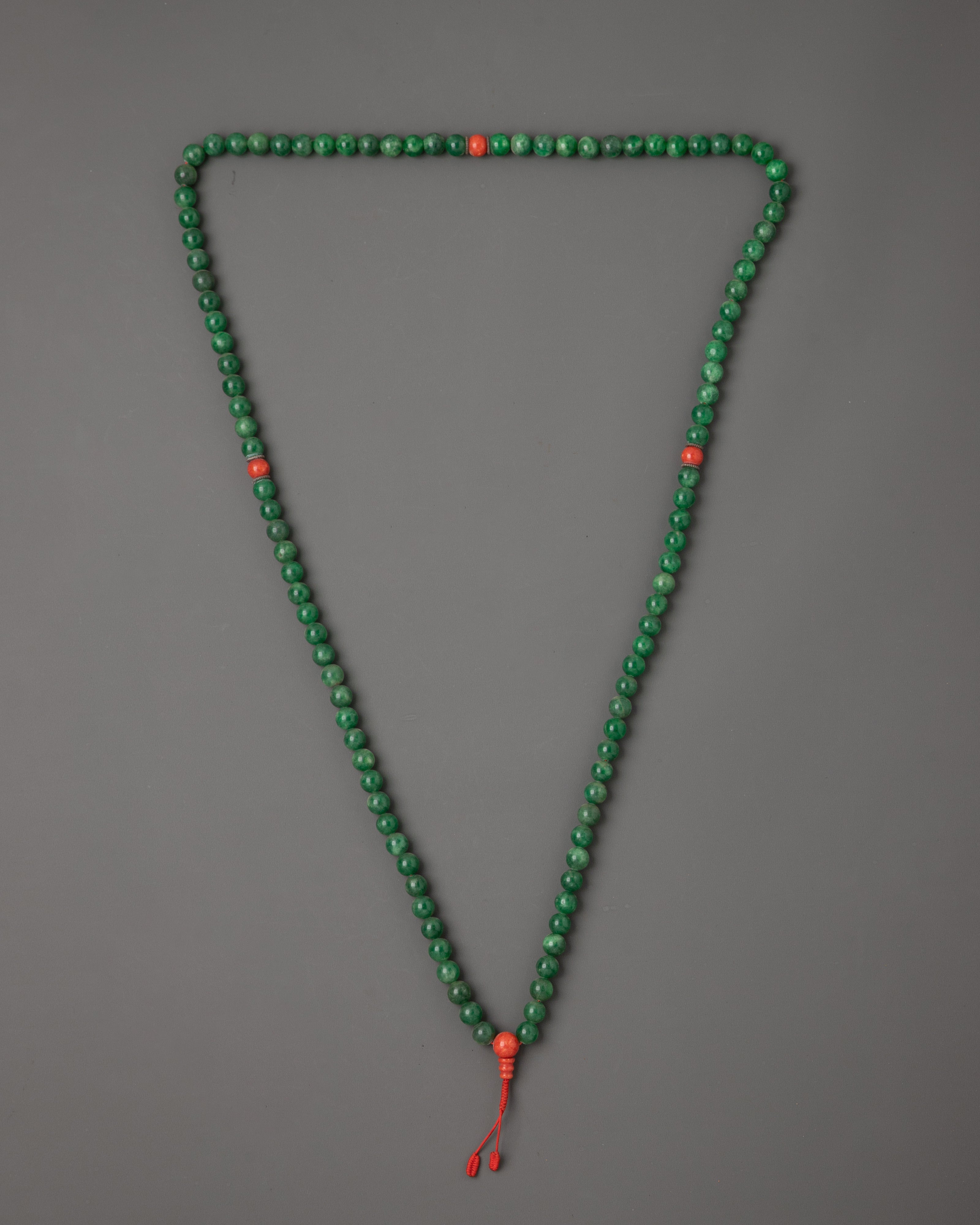 Turquoise Tibetan Mala Necklace | Beads for Japa