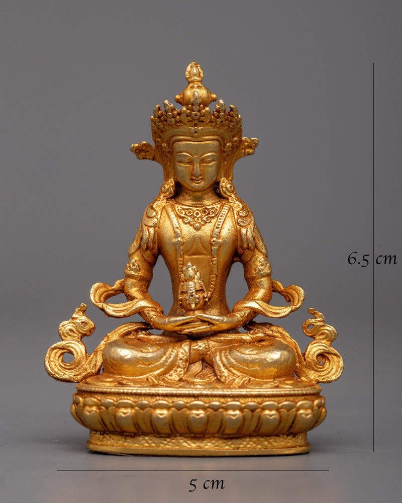 Amitayus Machine Made Buddha Statue | Embodiment of Eternal Life and Spiritual Blessings