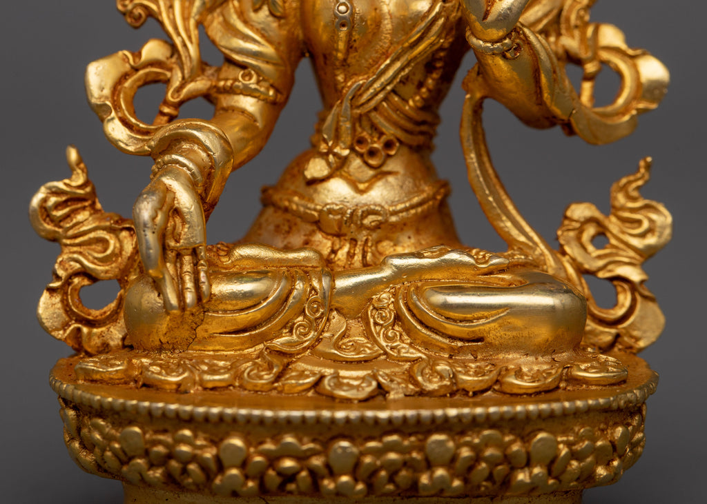 Tara Machine White Tara Machine Made Statue | Symbol of Compassionate Enlightenment